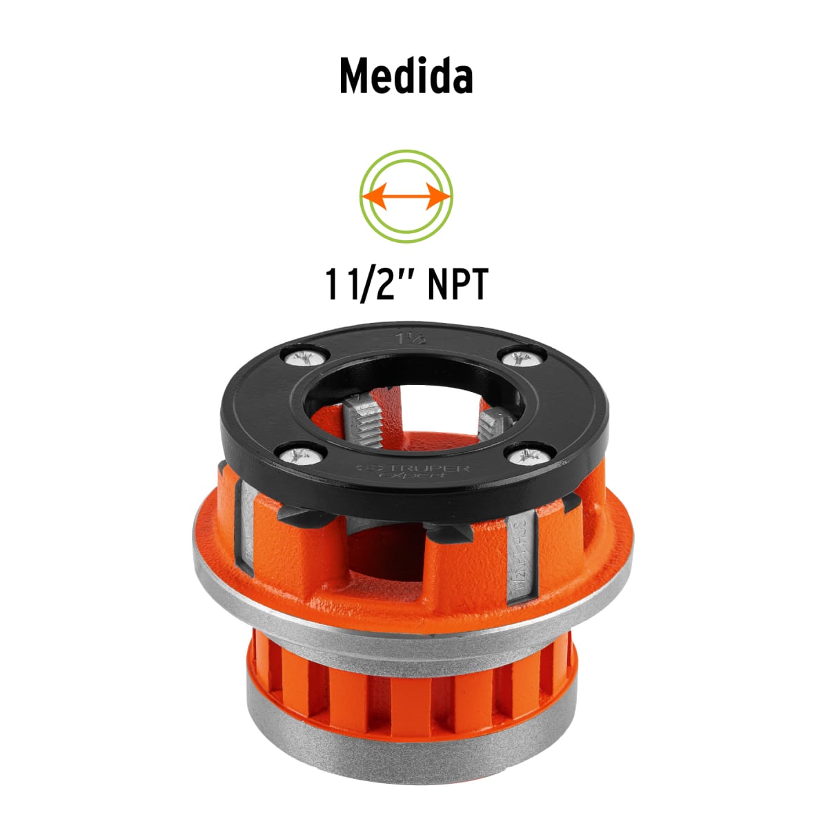 Dado 1-1/2´´ para tarrajas TA-852X, Truper Expert3
