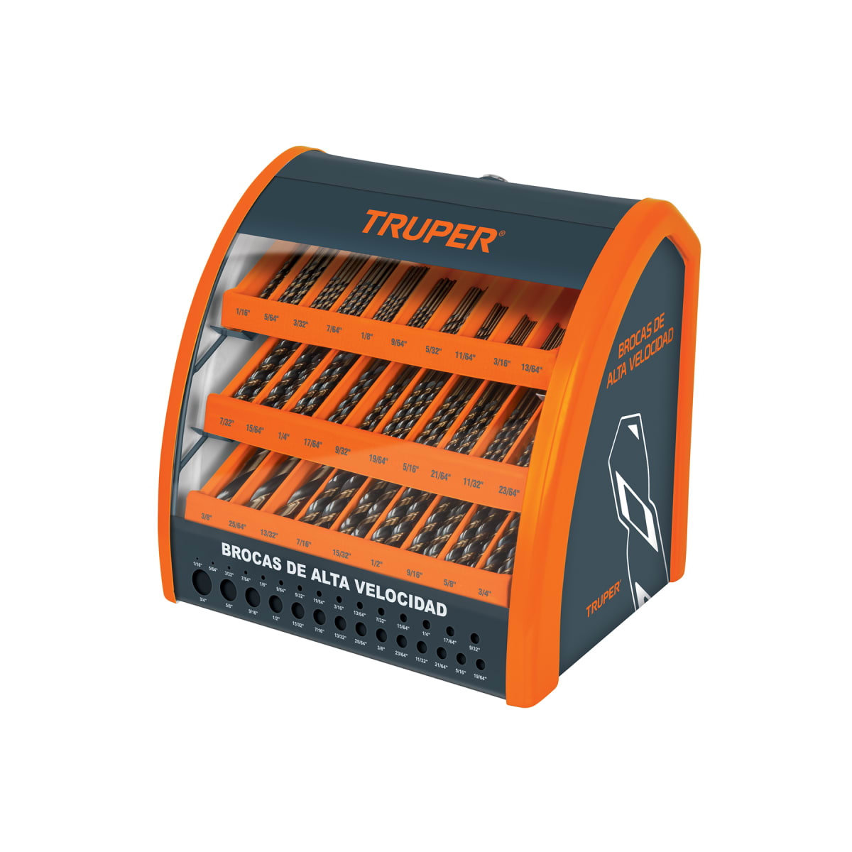 Despachador 29 Compartimentos para brocas HSS con producto1