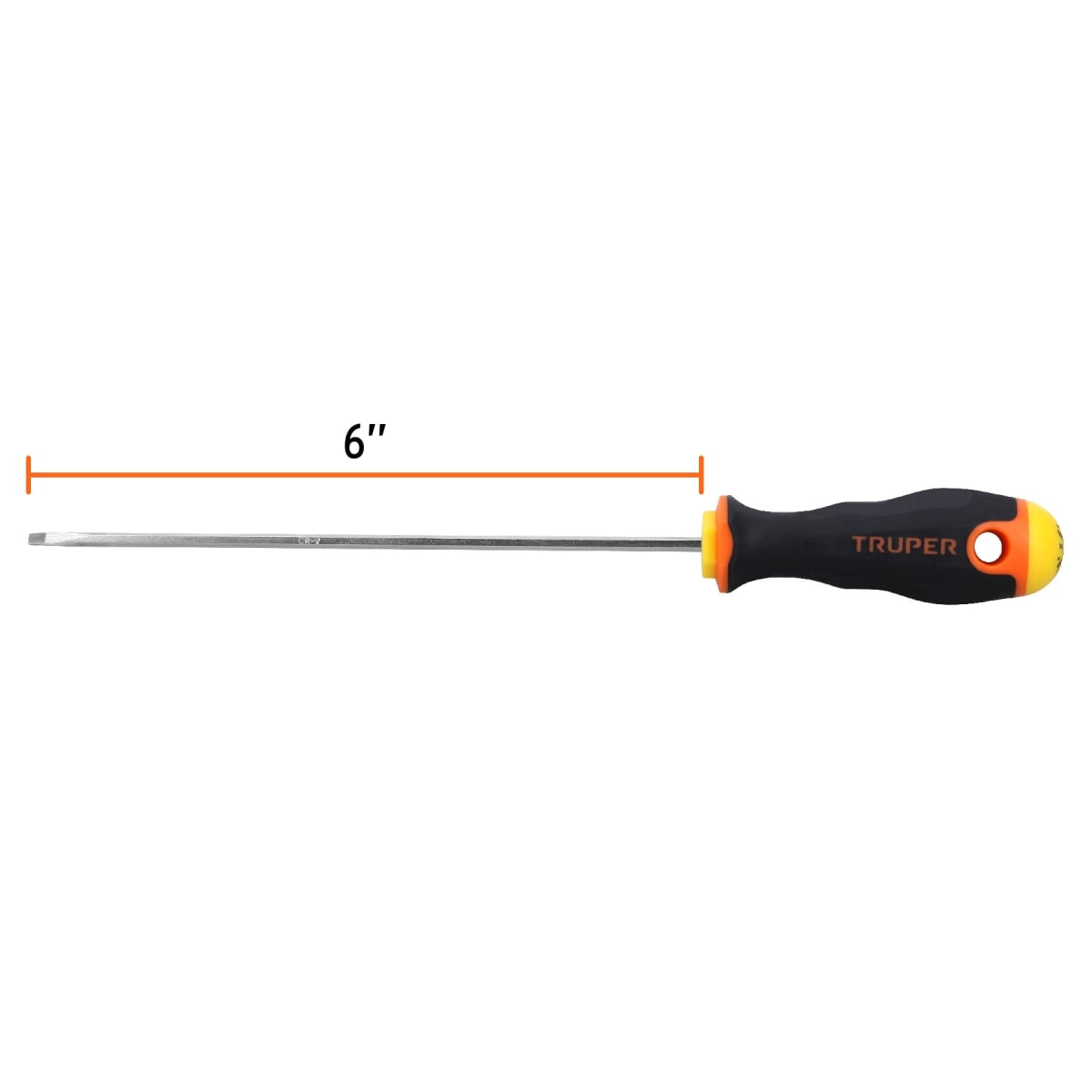 Desarmador cabinet 1/8'' x 6'' mango comfort grip. truper3