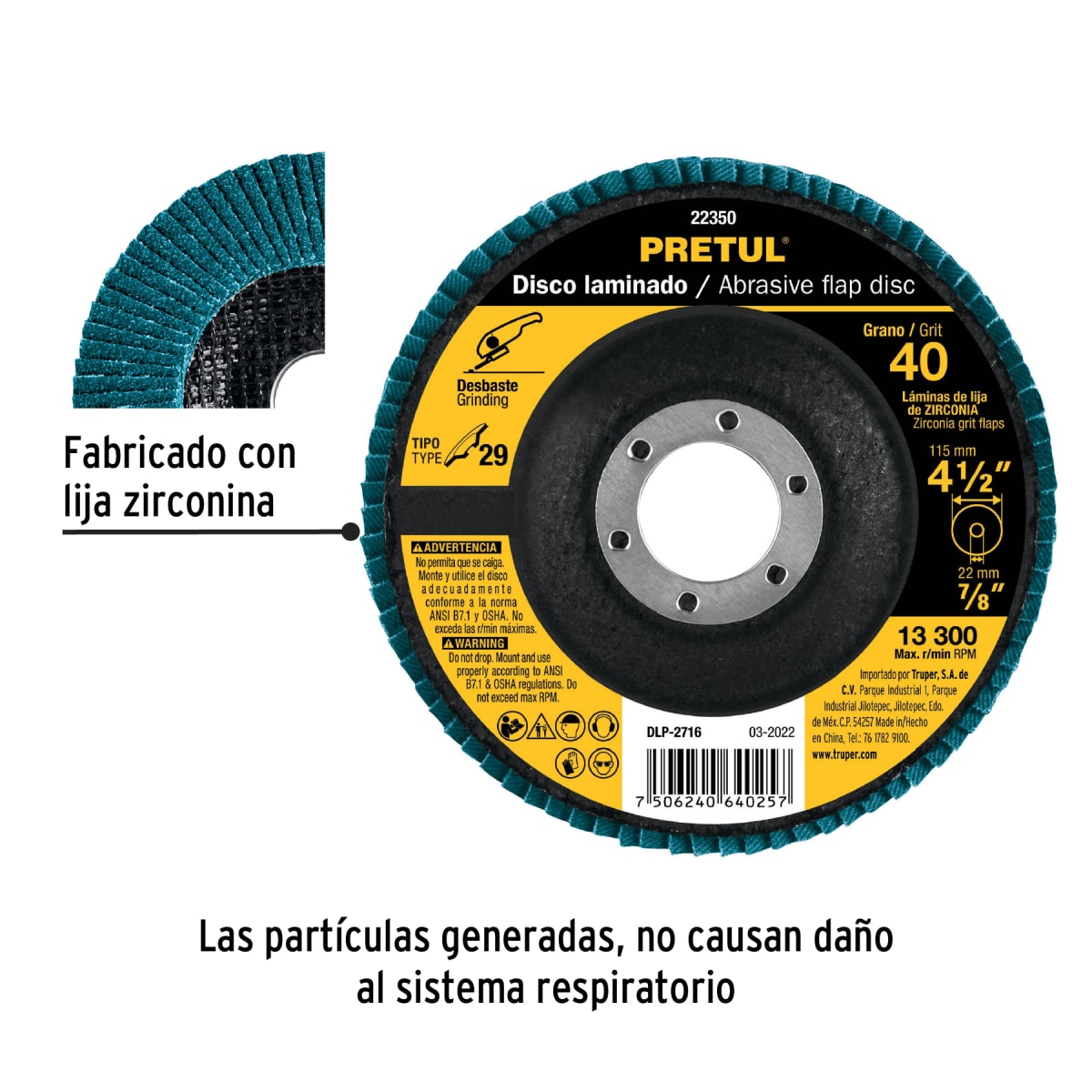 Disco flap 4-1/2