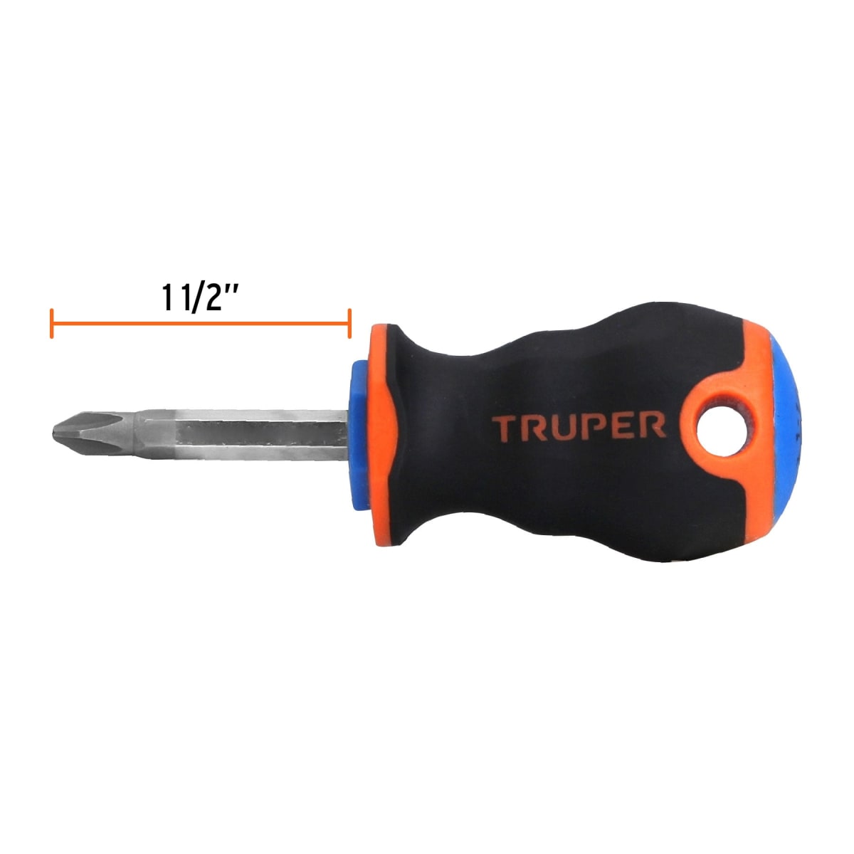 Desarmador de cruz 1/4´´ x 1-1/2´´ mango Comfort Grip, Truper3