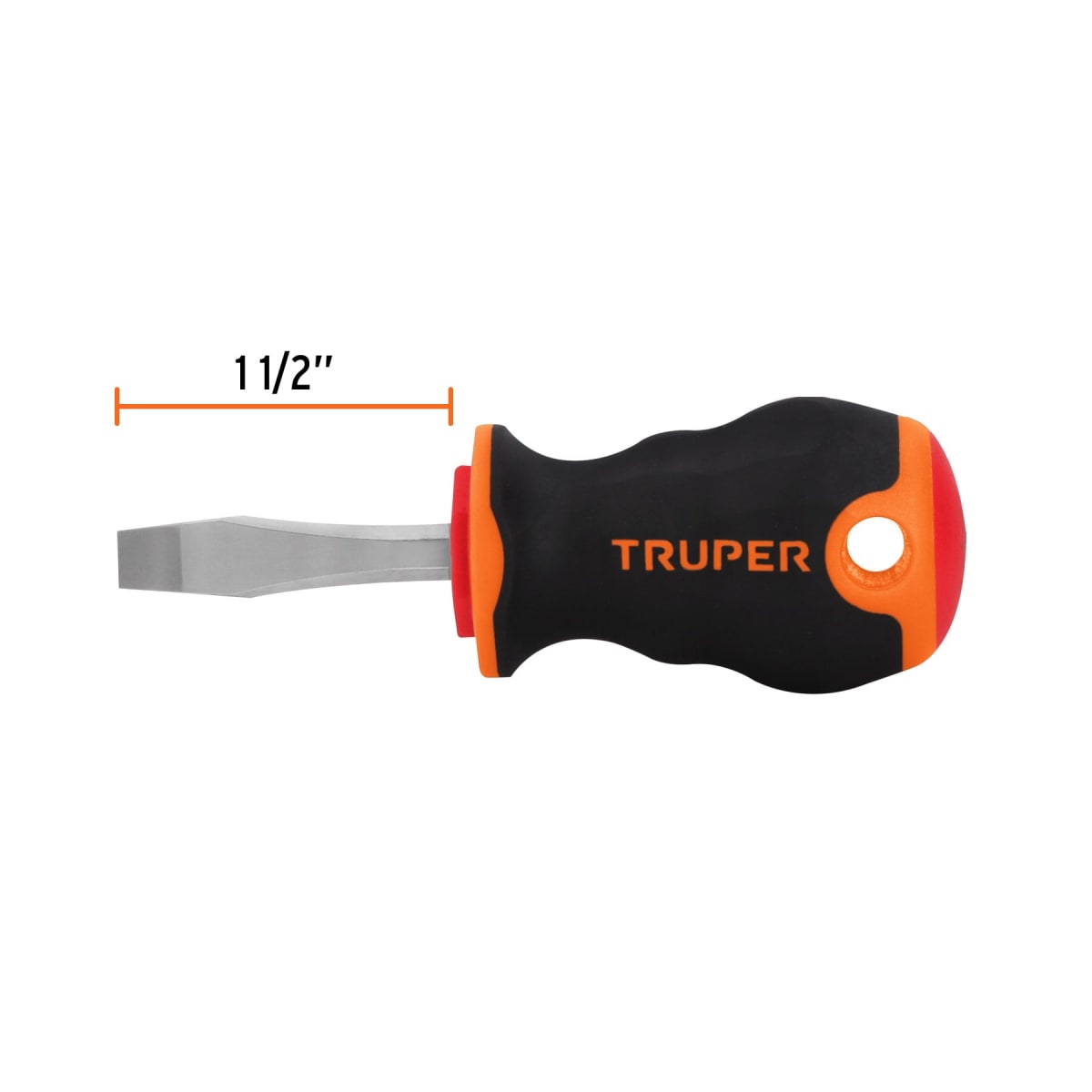 Desarmador plano 1/4´´ x 1-1/2´´ mango Comfort Grip, Truper3