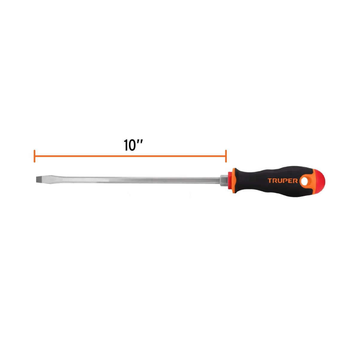 Desarmador plano 5/16´´ x 10´´ mango Comfort Grip, Truper3