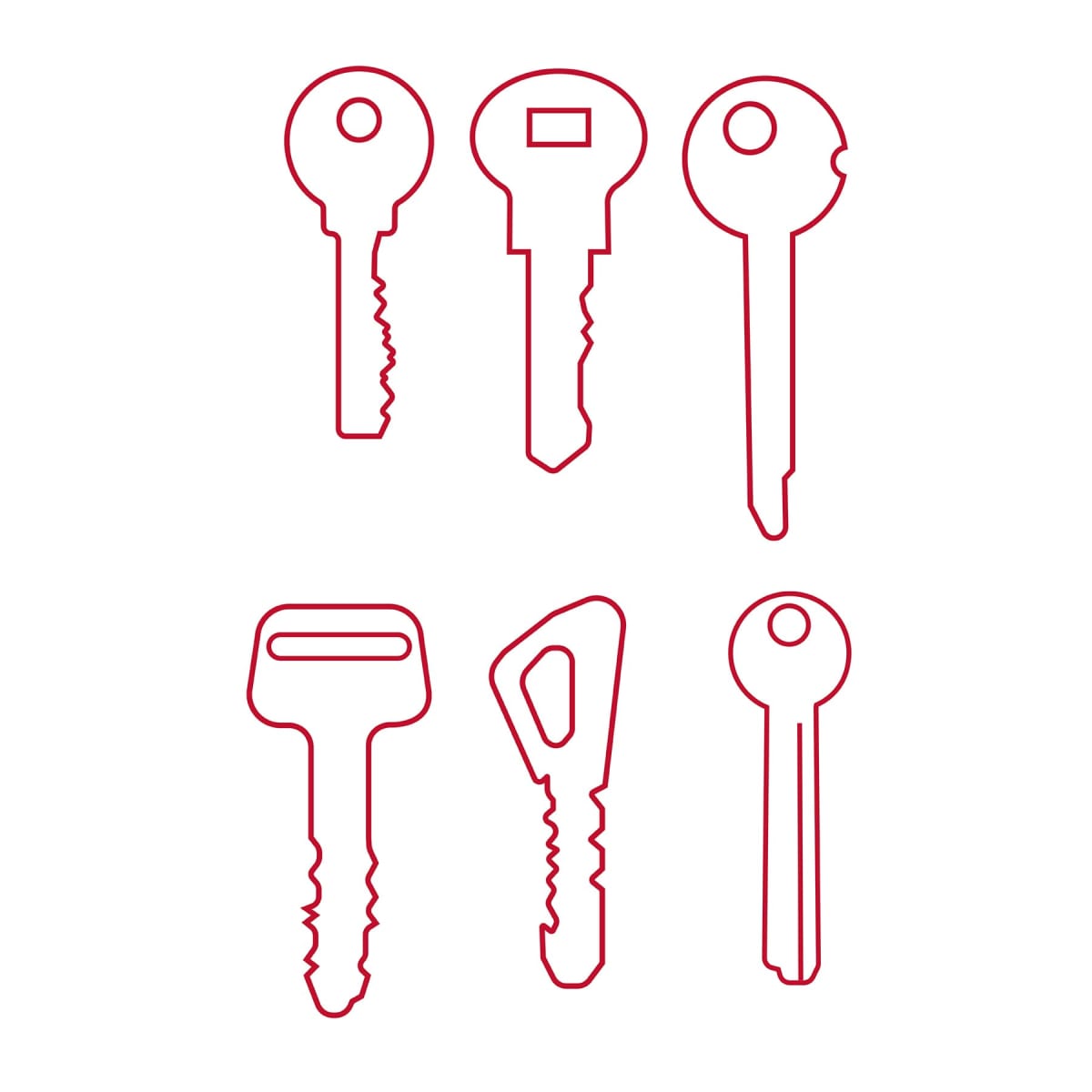 Duplicadora de llaves, 6 tipos, Hermex4