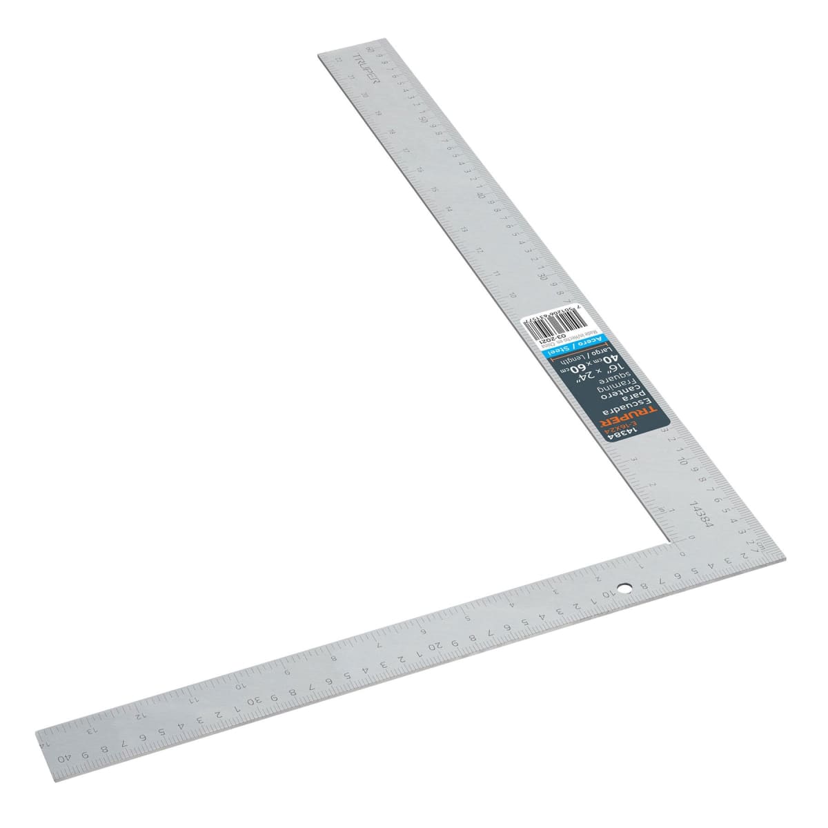 Escuadra para Albañil 16 x 24  Metal Truper1