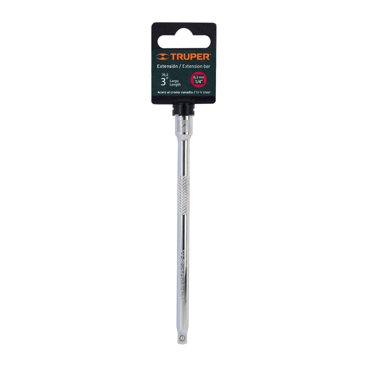 Extensión de 6'' para ratchet, para dados encastre 1/4'' Truper4