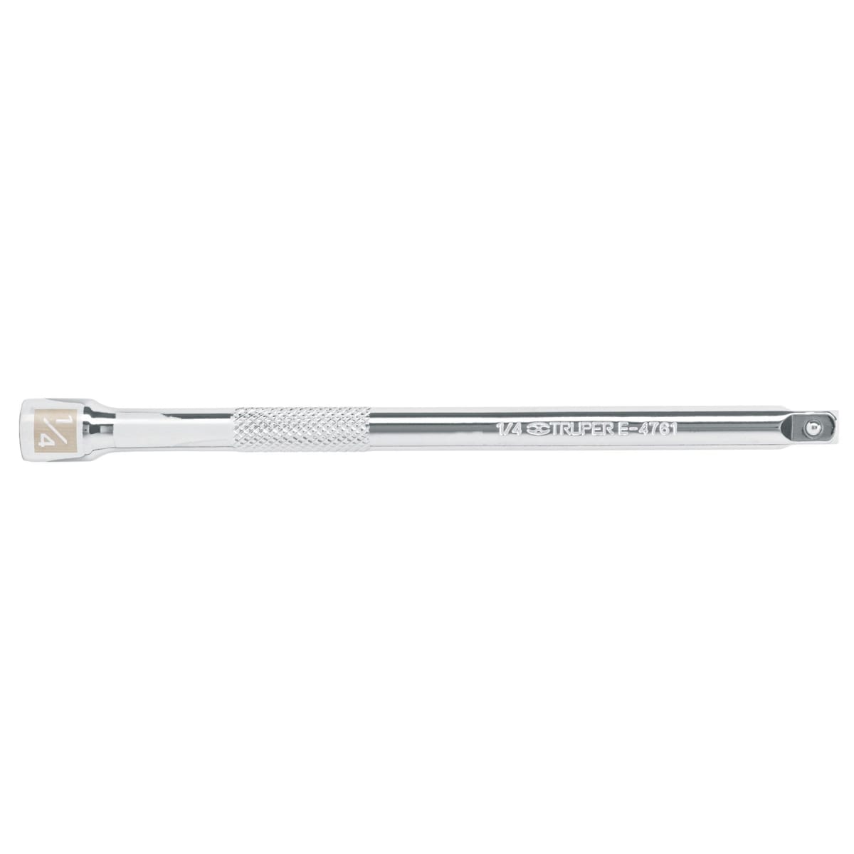 Extensión de 6'' para ratchet, para dados encastre 1/4'' Truper1