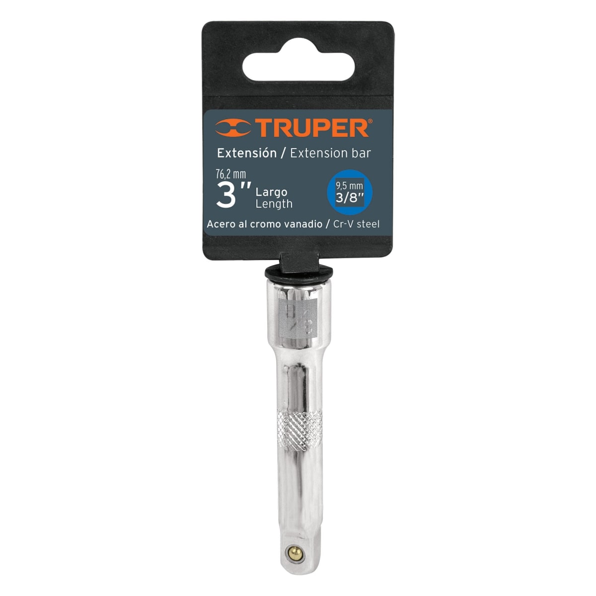 Extensión de 3'' para ratchet, para dados encastre 3/8'' Truper4
