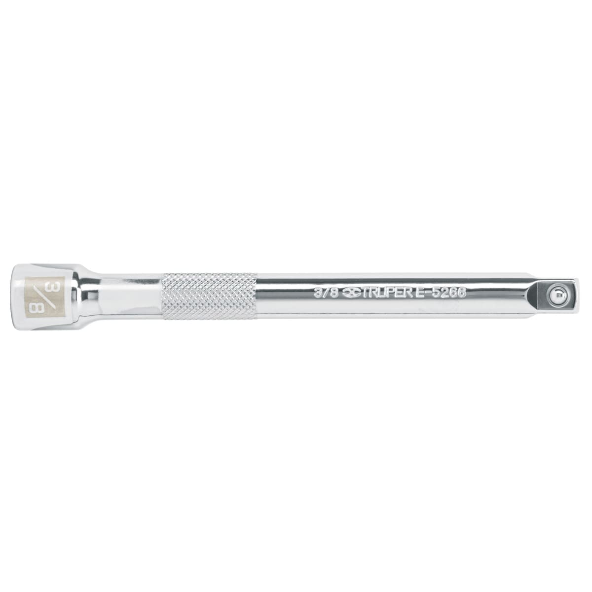 Extensión de 6'' para ratchet para dados encastre 3/8'' Truper1