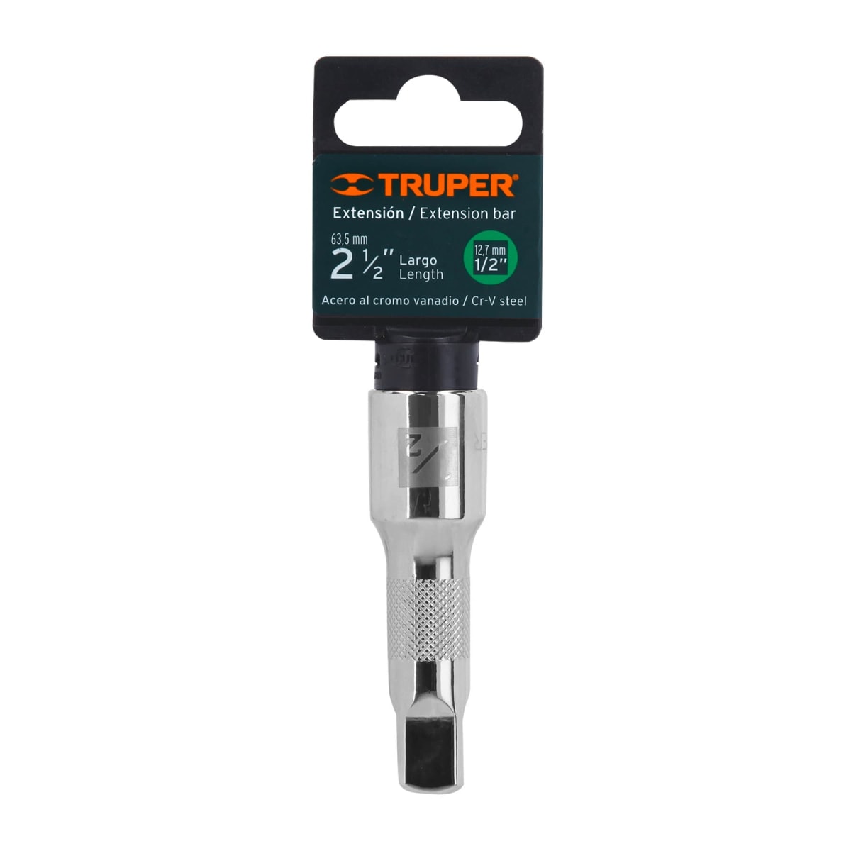 Extensión de 2-1/2'' para ratchet para dados encastre 1/2''  Truper4