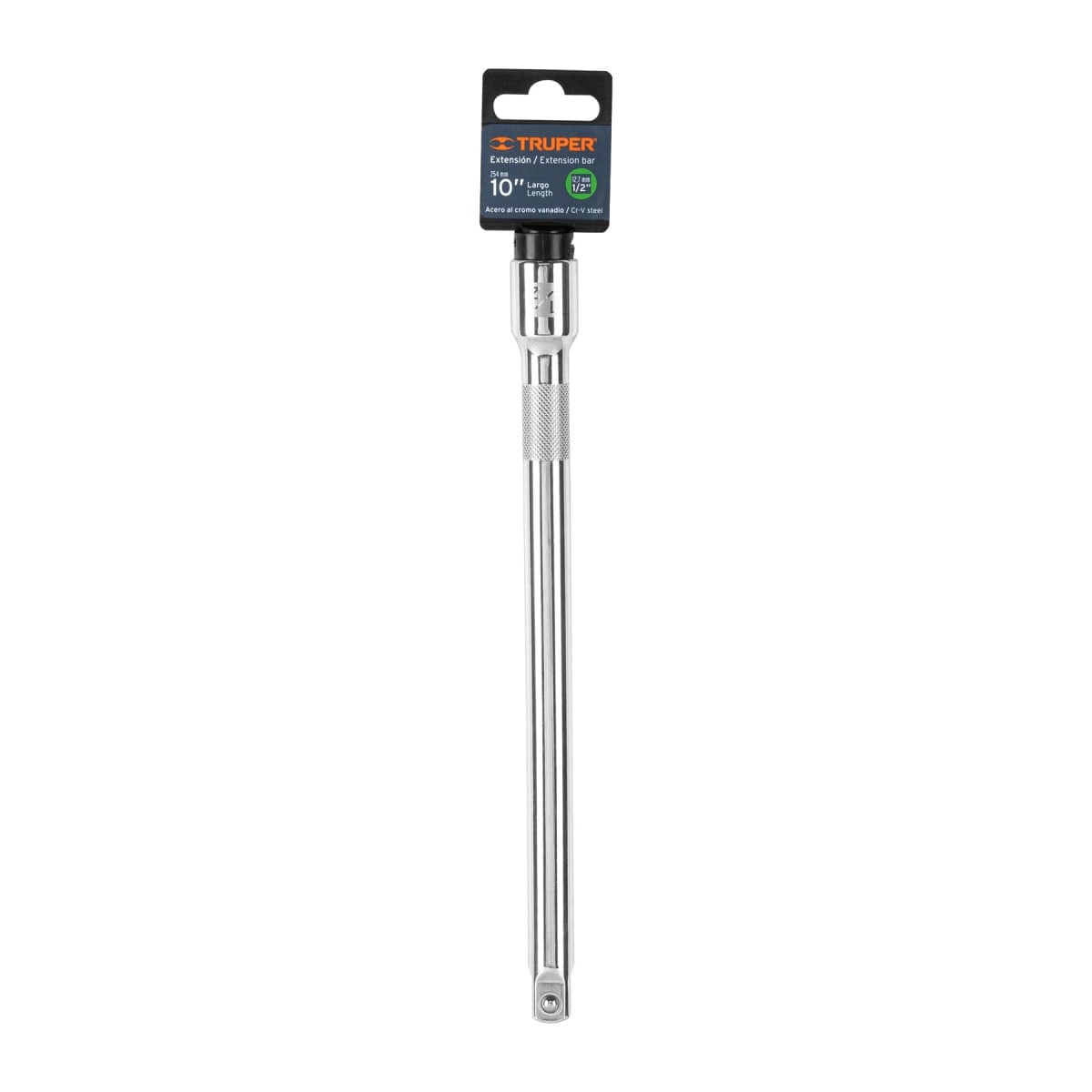 Extensión de 10'' para ratchet para dados encastre 1/2 Truper4