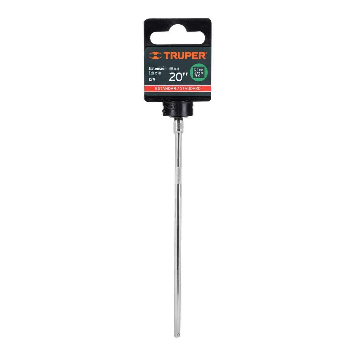 Extensión de 20'' para ratchet para dados encastre 1/2'' Truper4