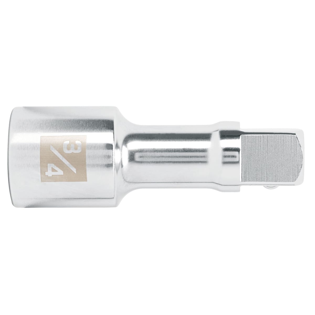 Extensión de 4´´ para ratchet, para dados encastre 3/4´´ Truper1
