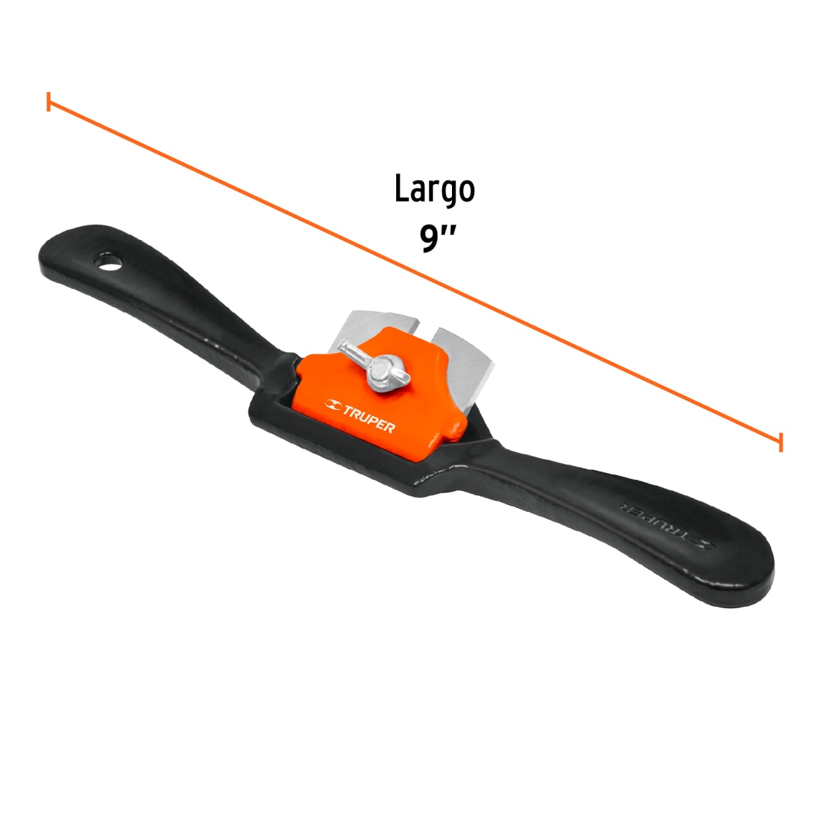 Cuchilla de vuelta 9´´ cara curva, Truper3