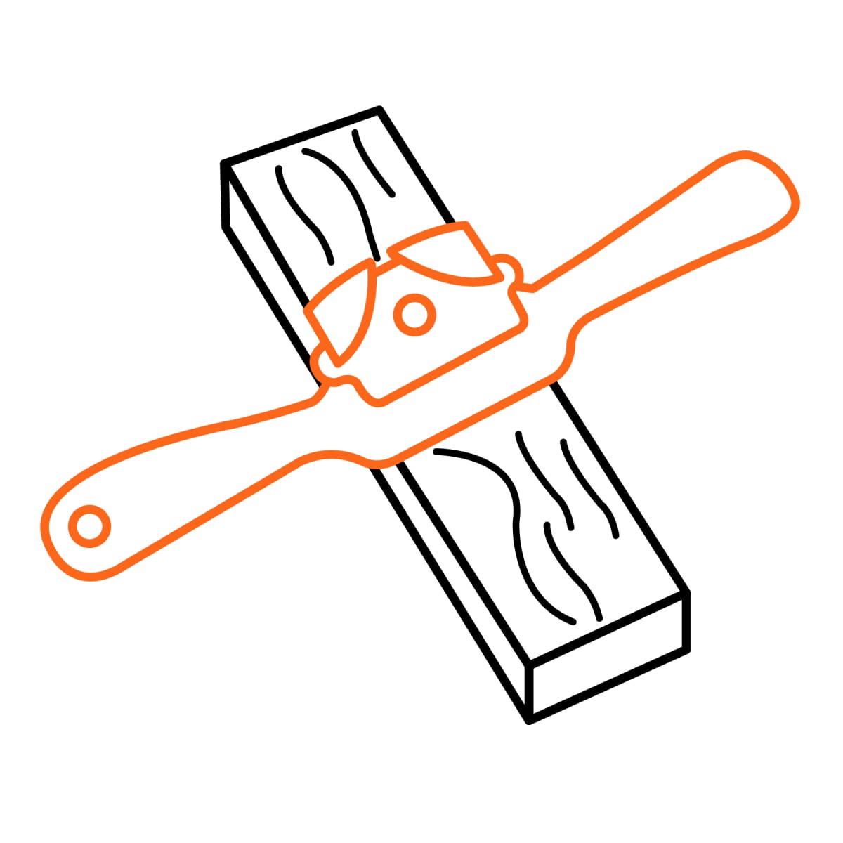 Cuchilla de vuelta 9´´ cara curva, Truper5