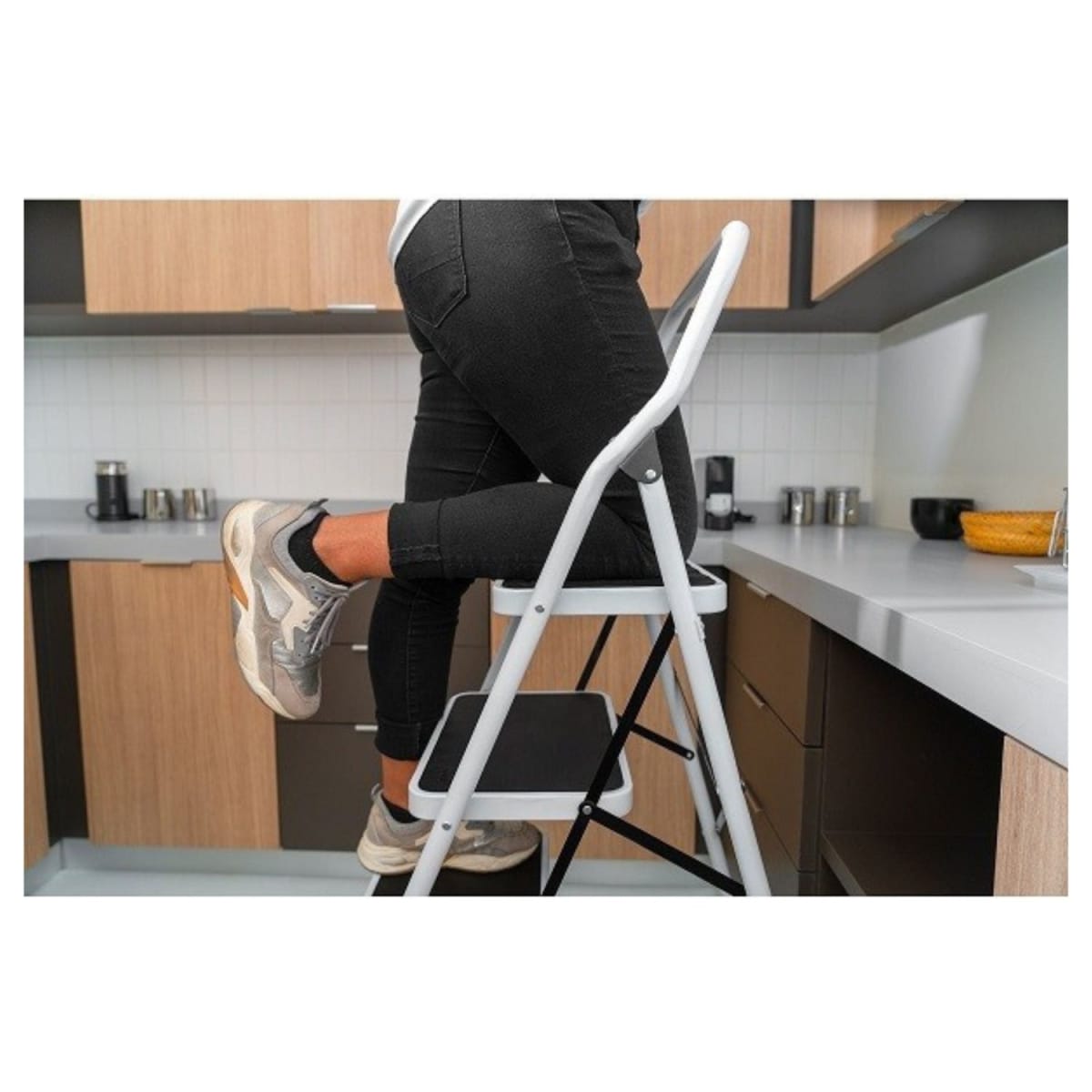 Escalera Tubular 4 Peldaños Pretul6