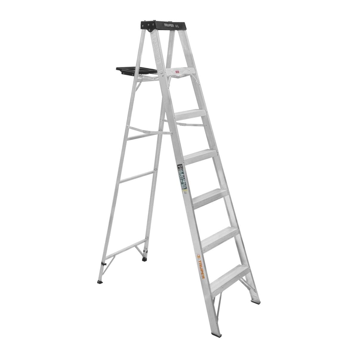 Escalera Tipo Tijera 6 Peldaños Soporta 150 Kg Truper4