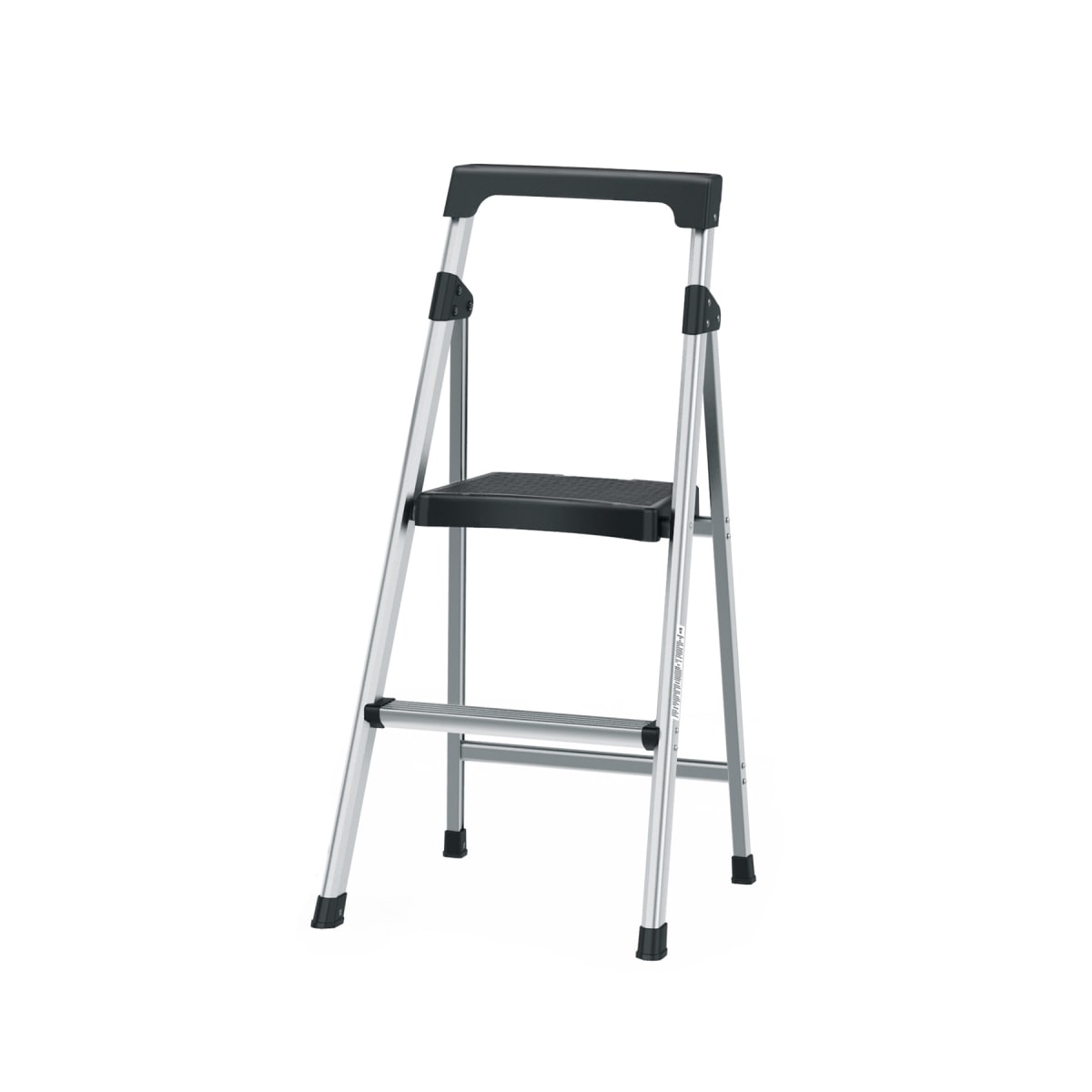 Escalera Tubular 2 Peldaños Aluminio Truper2