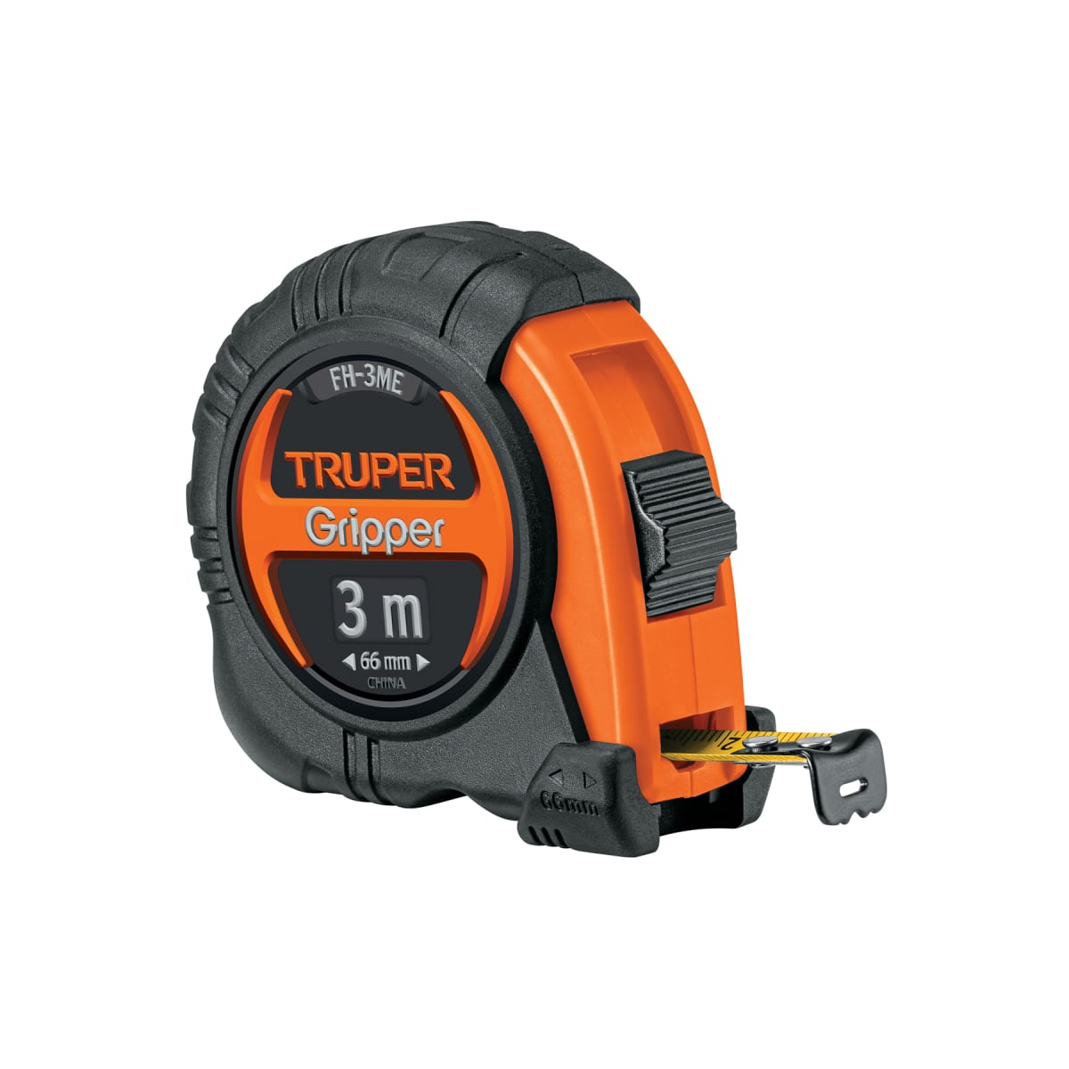 Wincha contra impactos 3 m cinta 13 mm graduación métrica Truper1