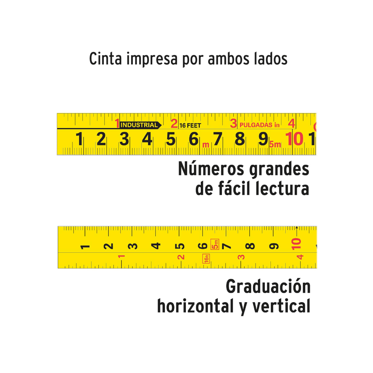 Wincha gripper contra impactos 5.5 m cinta 25 mm Truper4