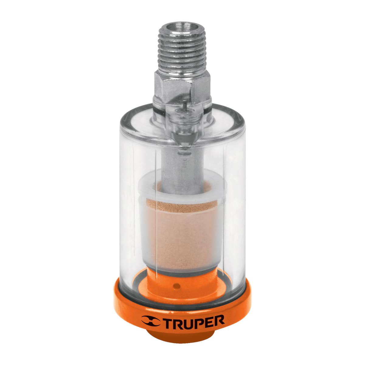 Filtro separador de agua y aceite cuerda 14 NPT Truper3