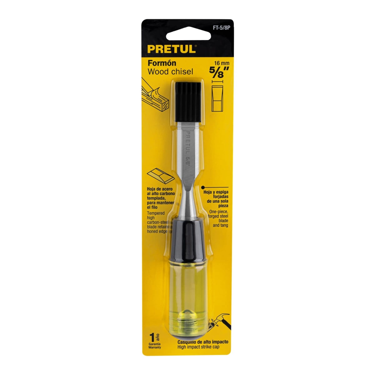 Formón 5/8'' Pretul5