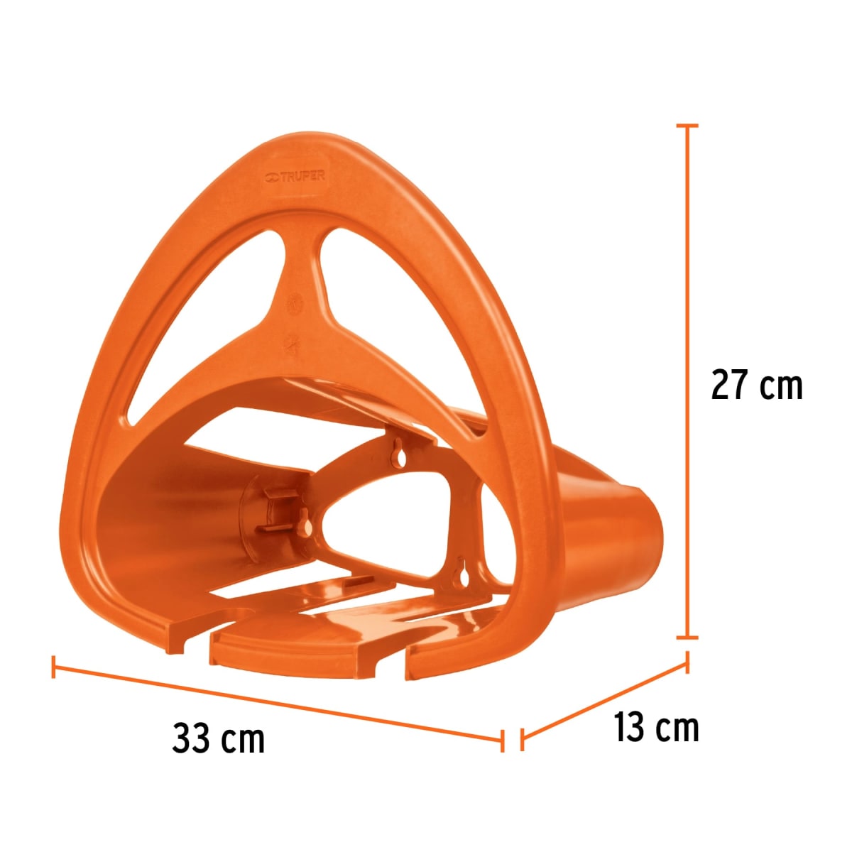 Manguera de riego 20m + pistola de riego y porta manguera Truper6
