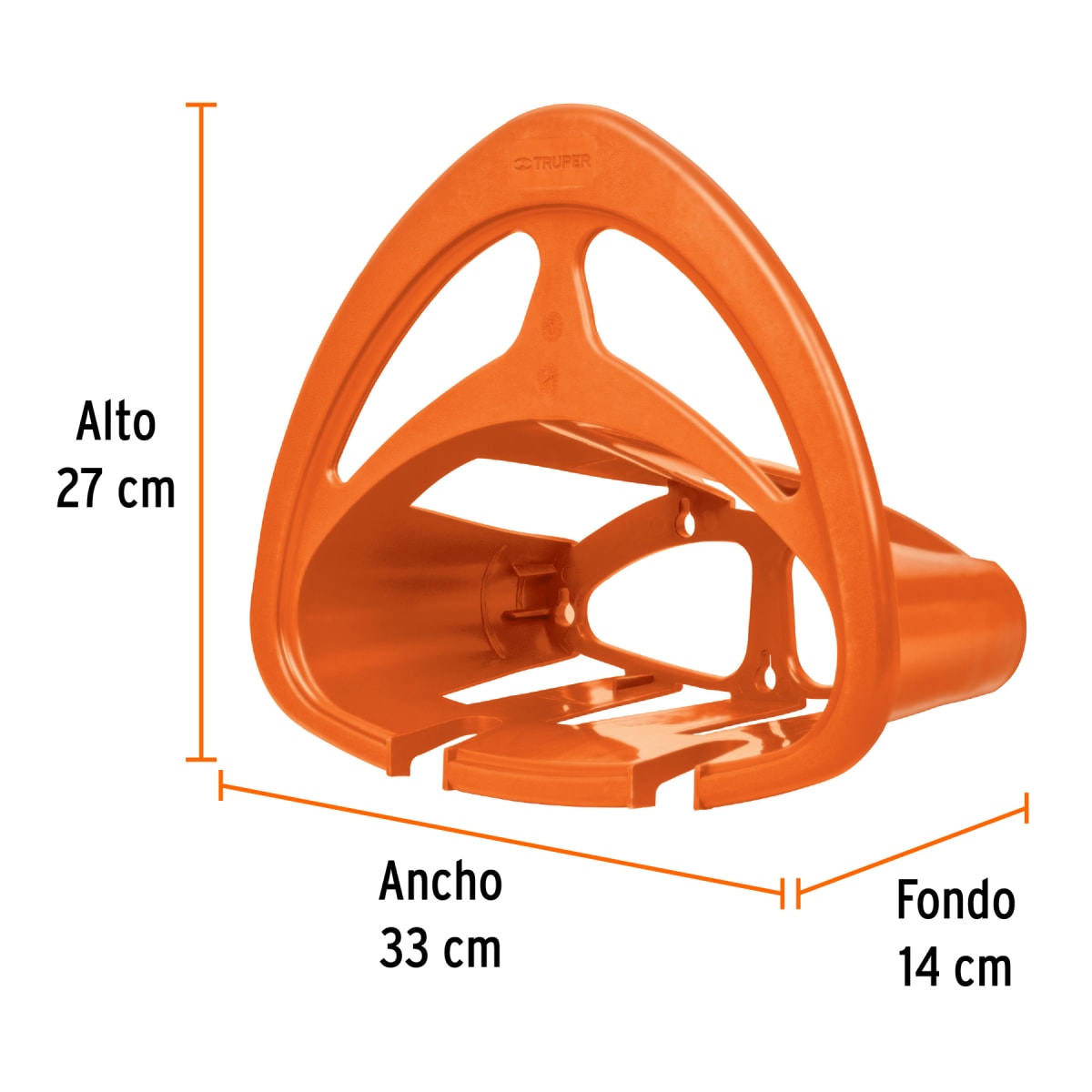 Portamanguera para manguera de riego Truper2
