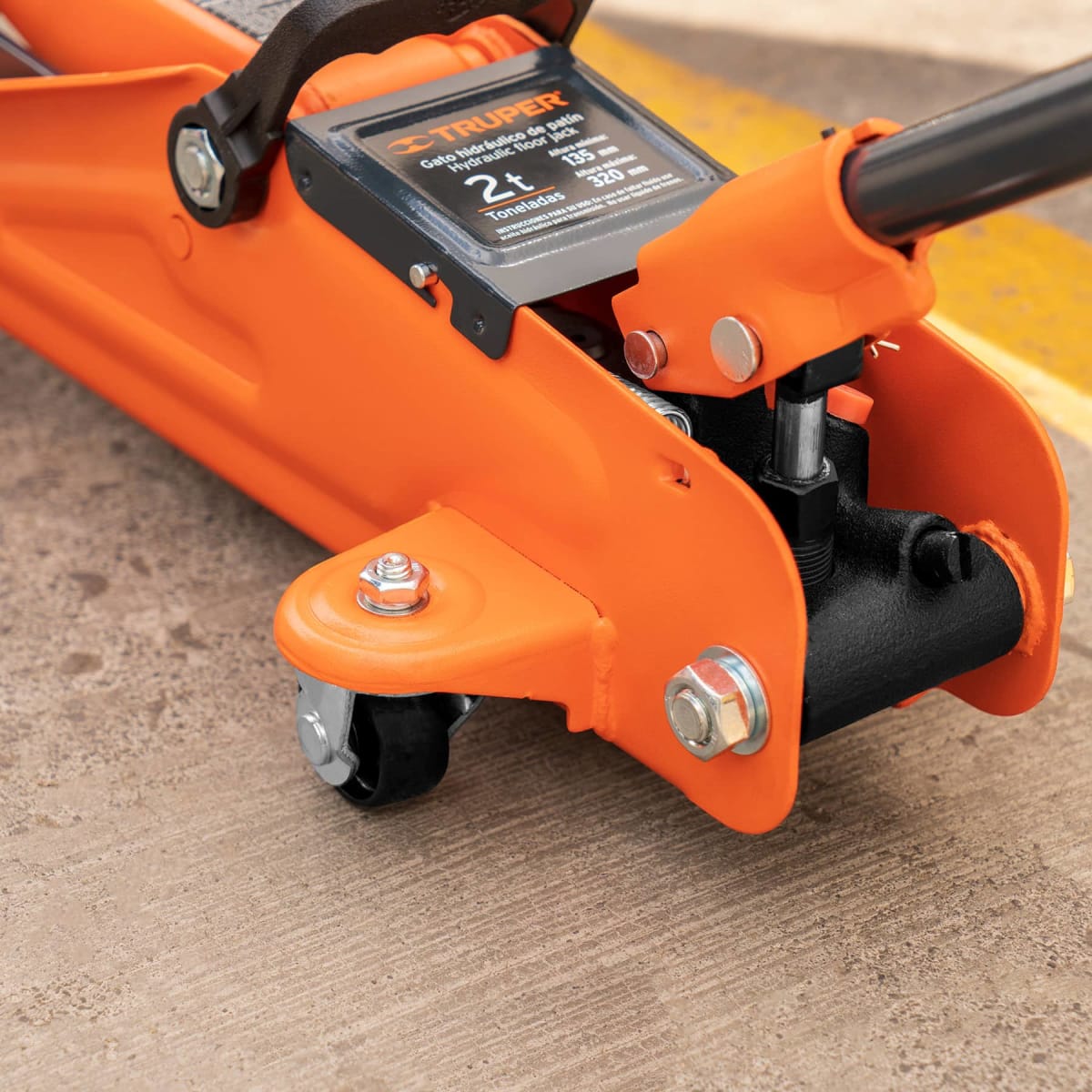 Gata tipo lagarto 2 toneladas de 30 movimientos Truper6