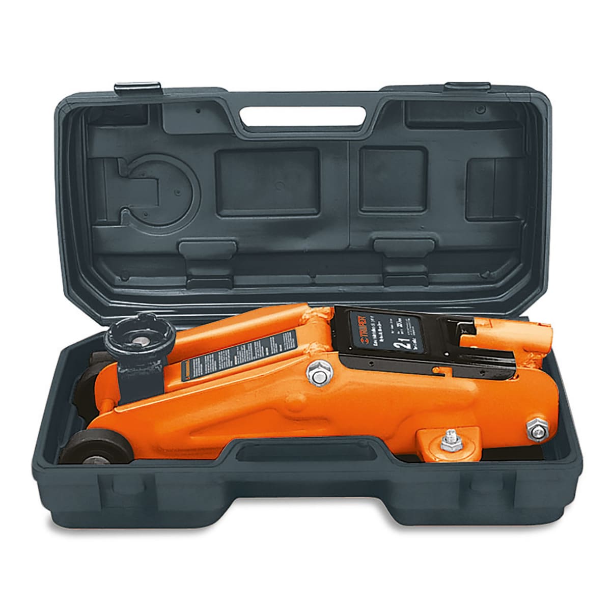 Gata tipo lagarto 2 toneladas de 50 movimientos con maletín Truper3