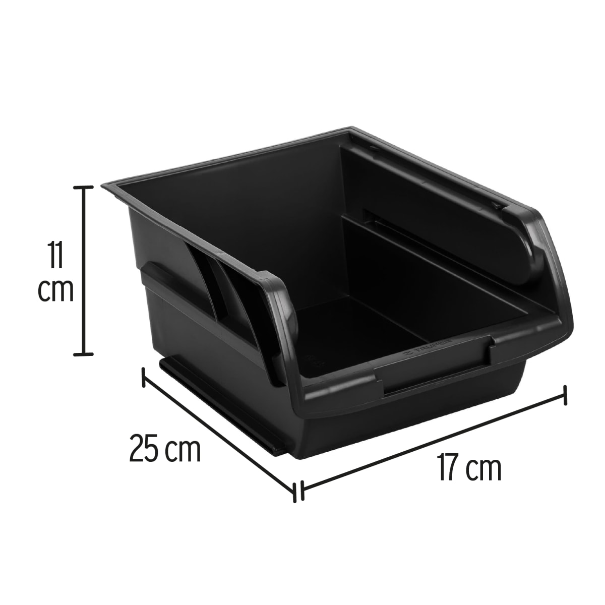Bandeja Apilable de Plástico 25x17x11 cm Truper1