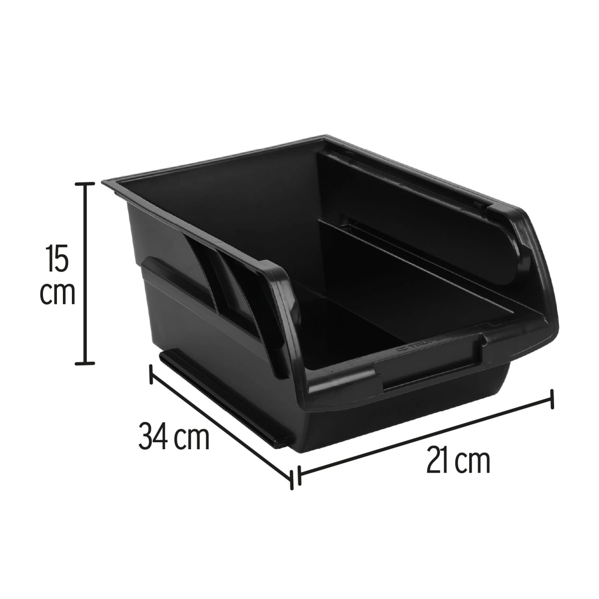 Bandeja Apilable de Plástico 34x21x15 cm 10891 Truper2