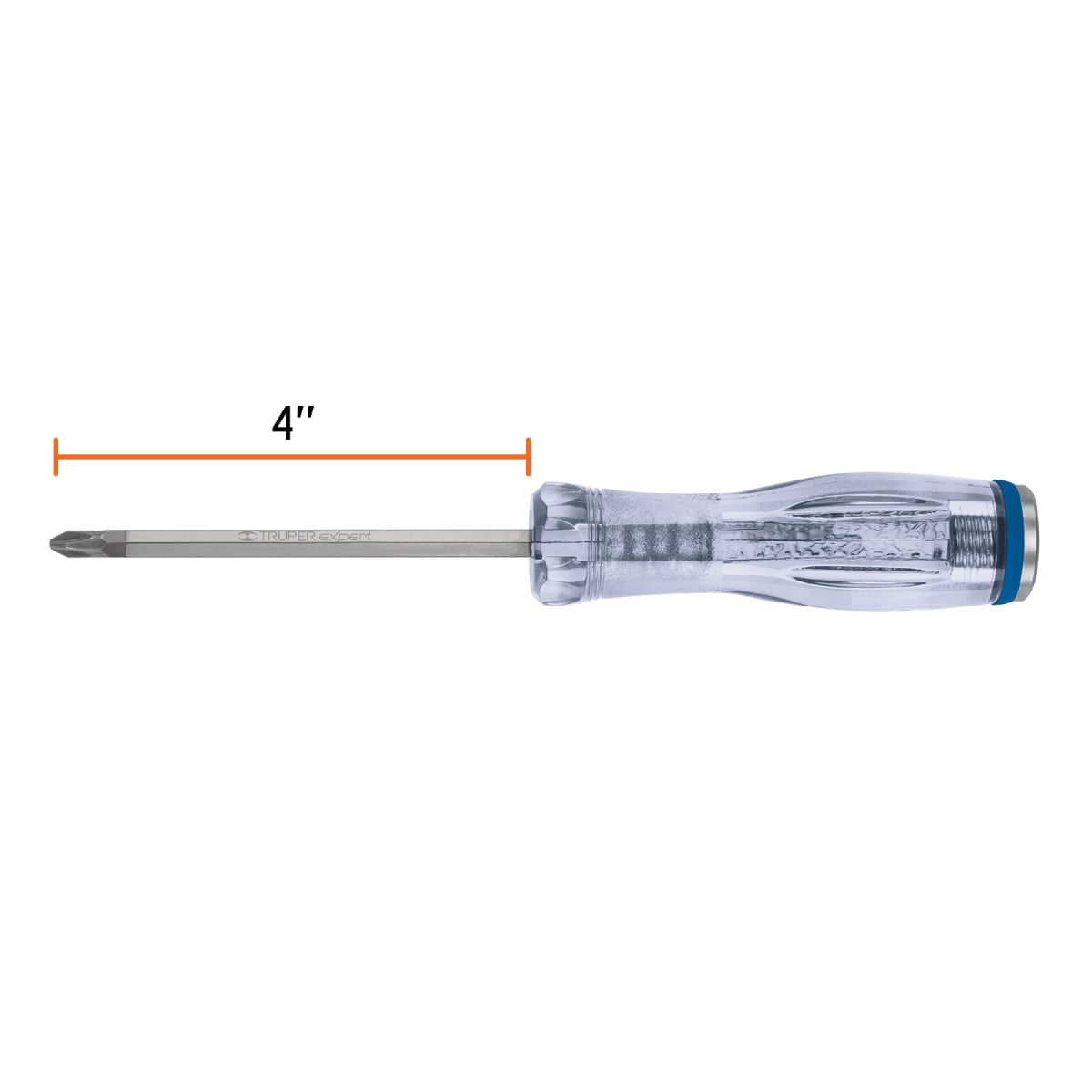 Desarmador de cruz de golpe 1/4´´ x 4´´, Truper Expert3