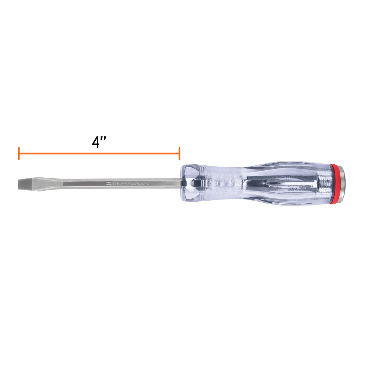 Desarmador plano de golpe 1/4´´ x 4´´, Truper Expert3