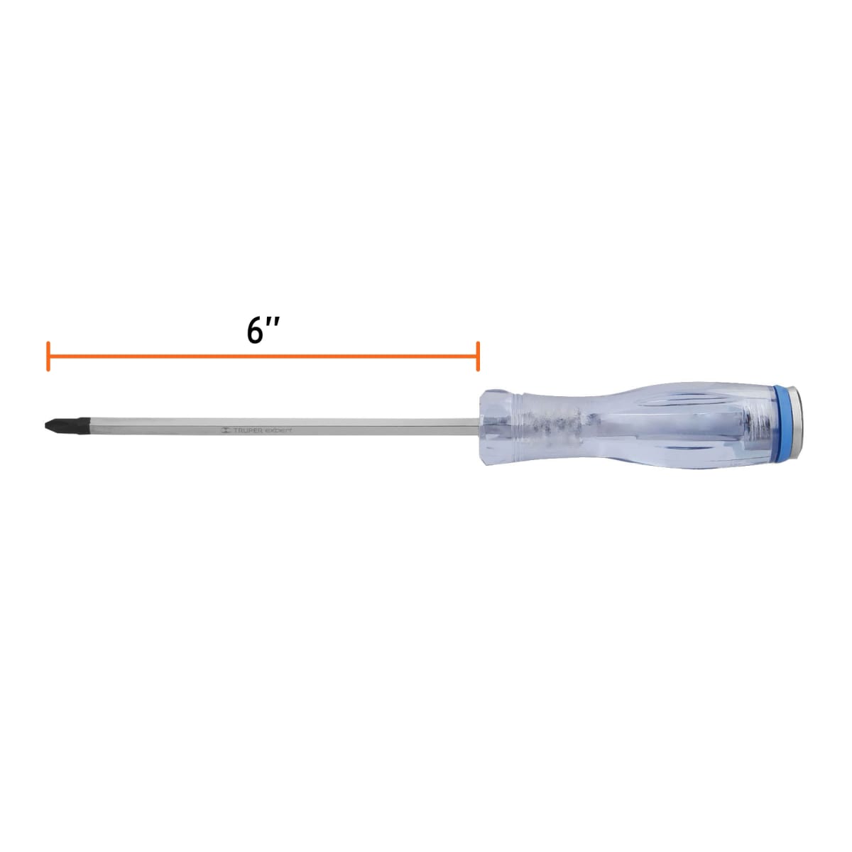 Desarmador de cruz de golpe 1/4'' x 6'' expert Truper3