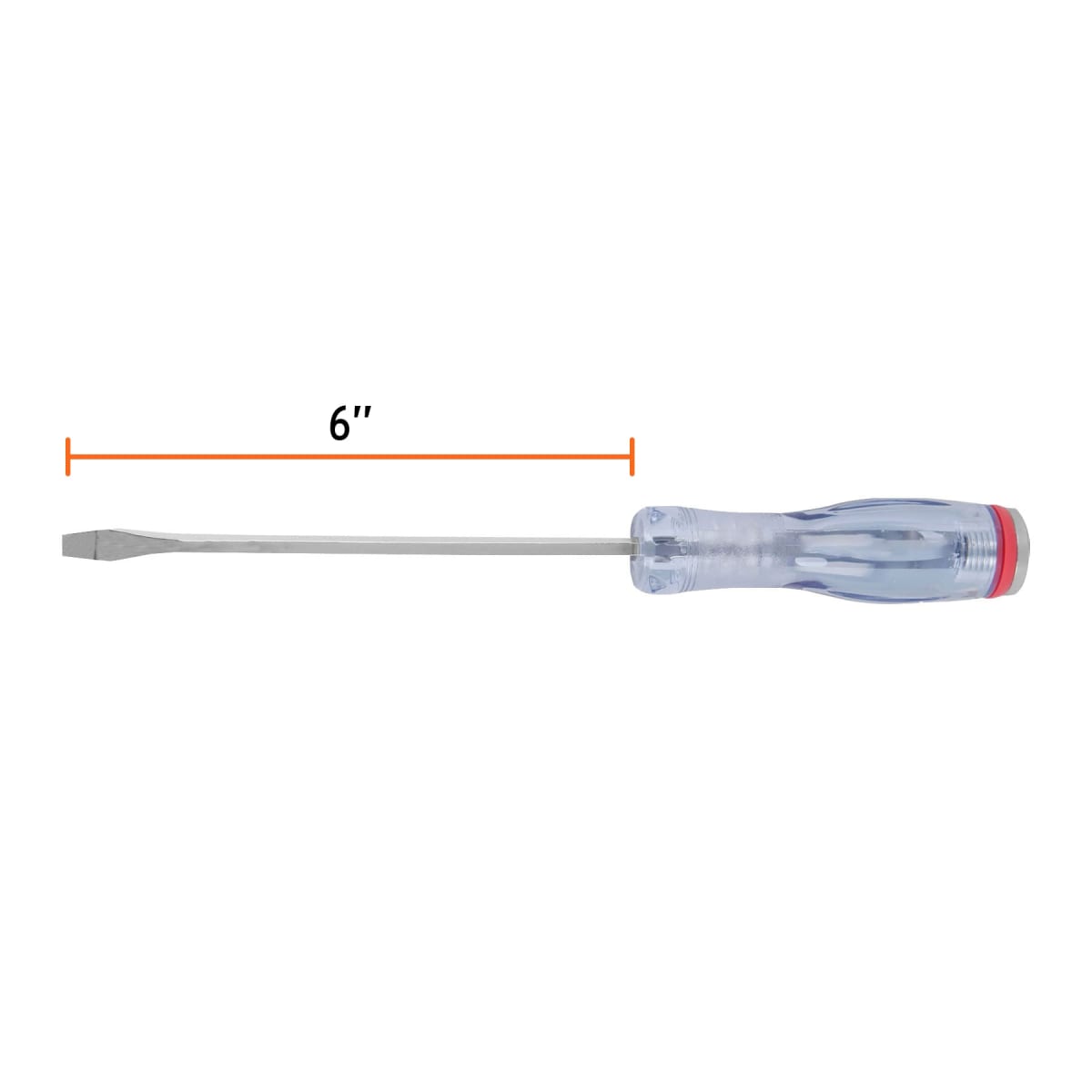 Desarmador plano de golpe 1/4'' x 6''. truper expert3