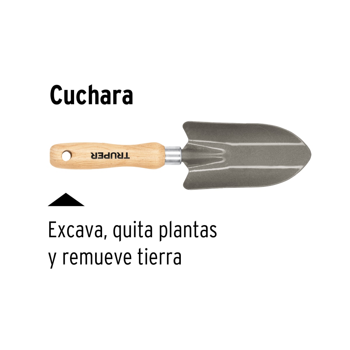 Cuchara para Jardín mango de 6