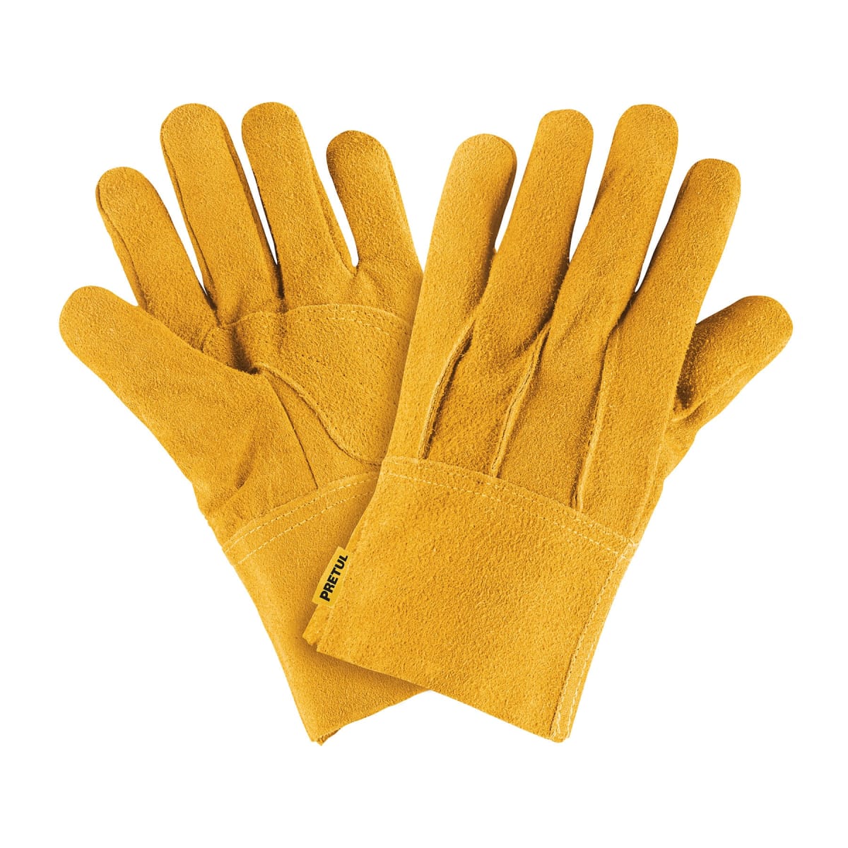 Guantes de carnaza, cortos, Pretul1