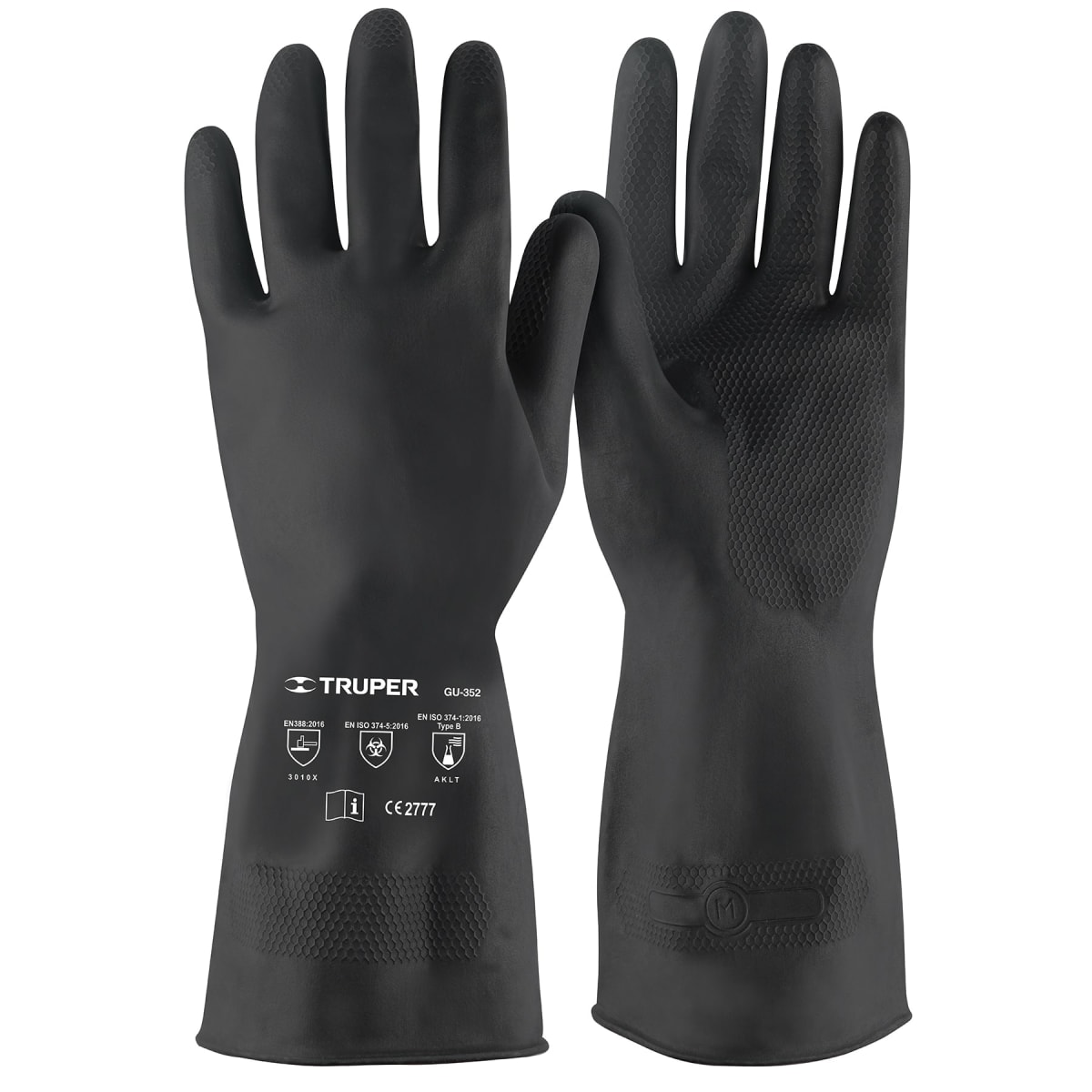Guantes de látex para pintor, medianos, Truper1