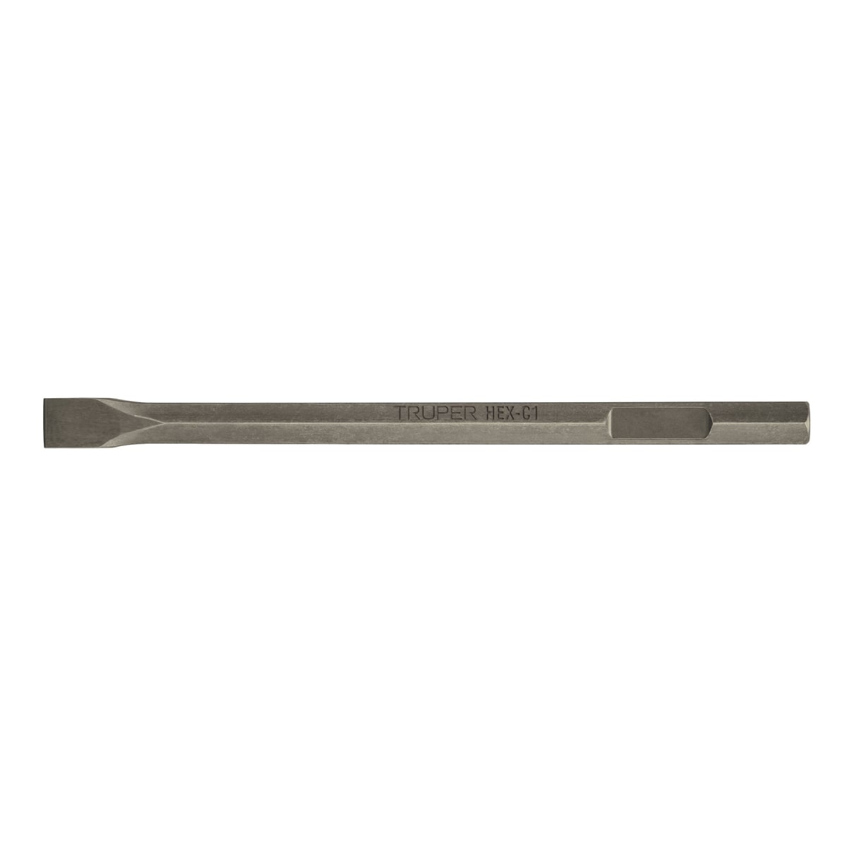 Cincel plano zanco hexagonal de 1 1/8´´, de 20´´ X 1.5´´ Truper1