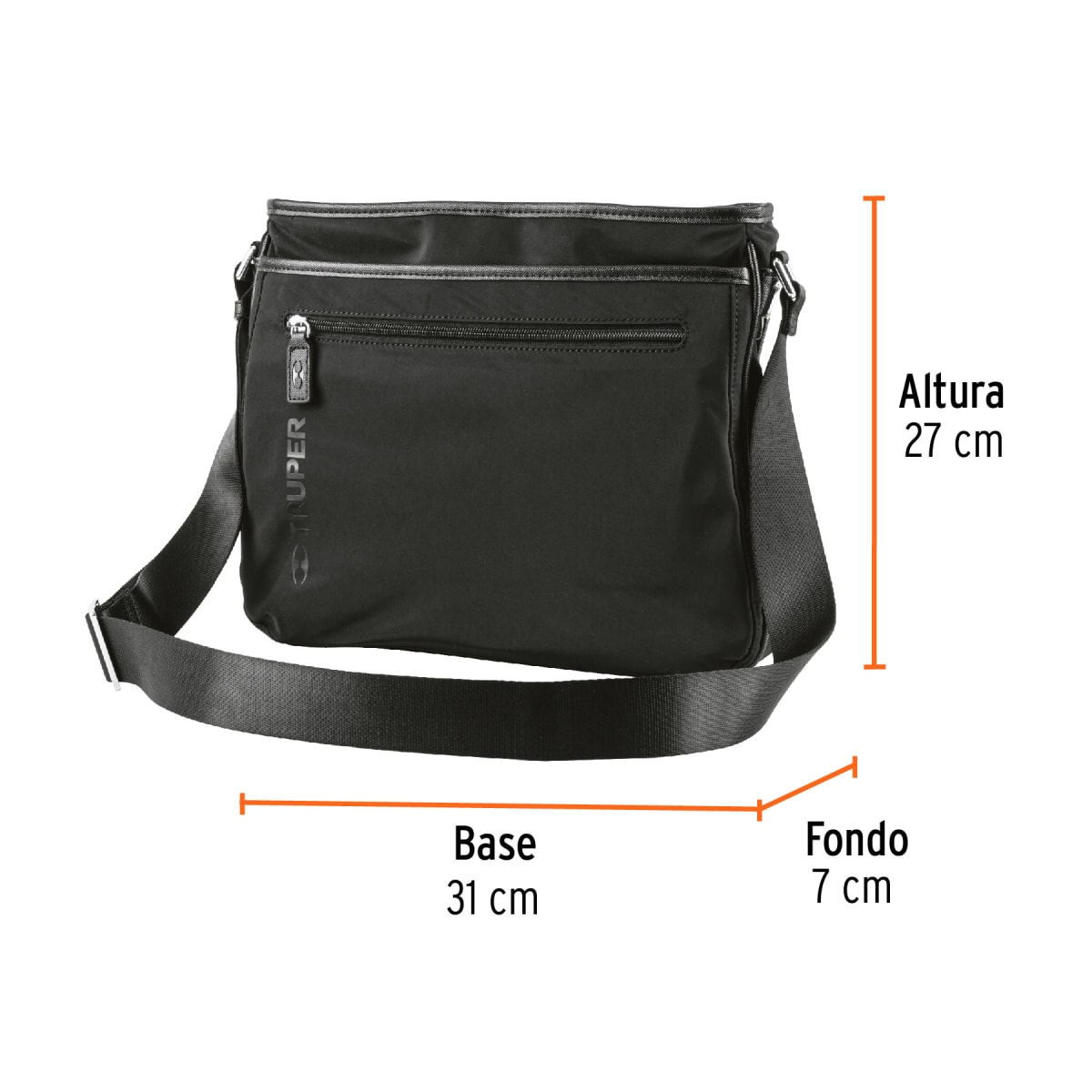 Morral ejecutivo 6 compartimentos Truper2