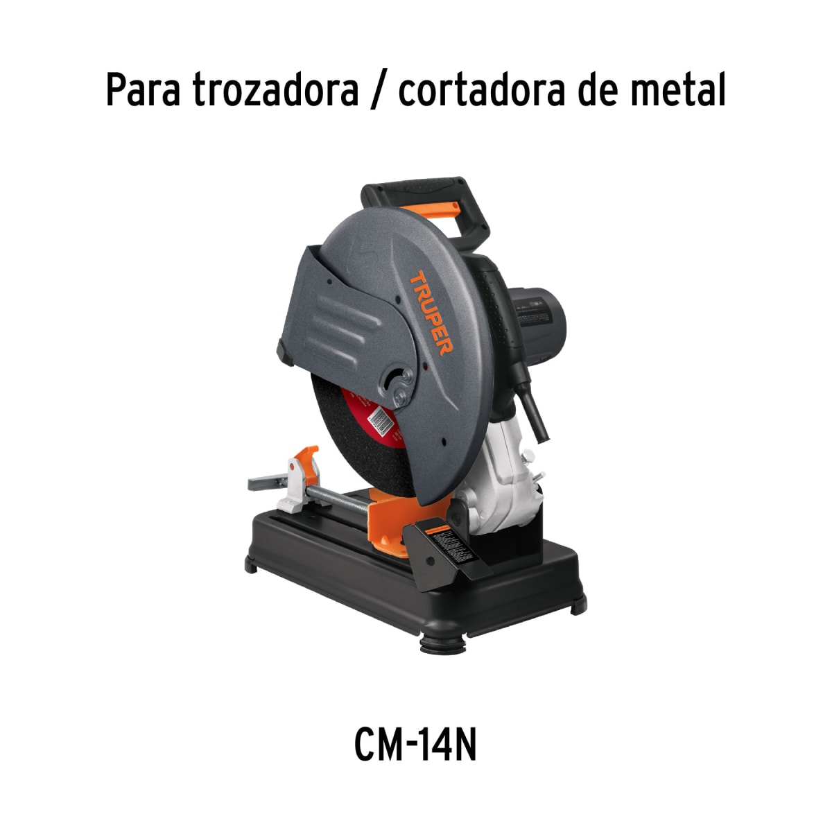 Interruptor de repuesto para Tronzadora cortadora de Metales Truper INT-CM14-N2