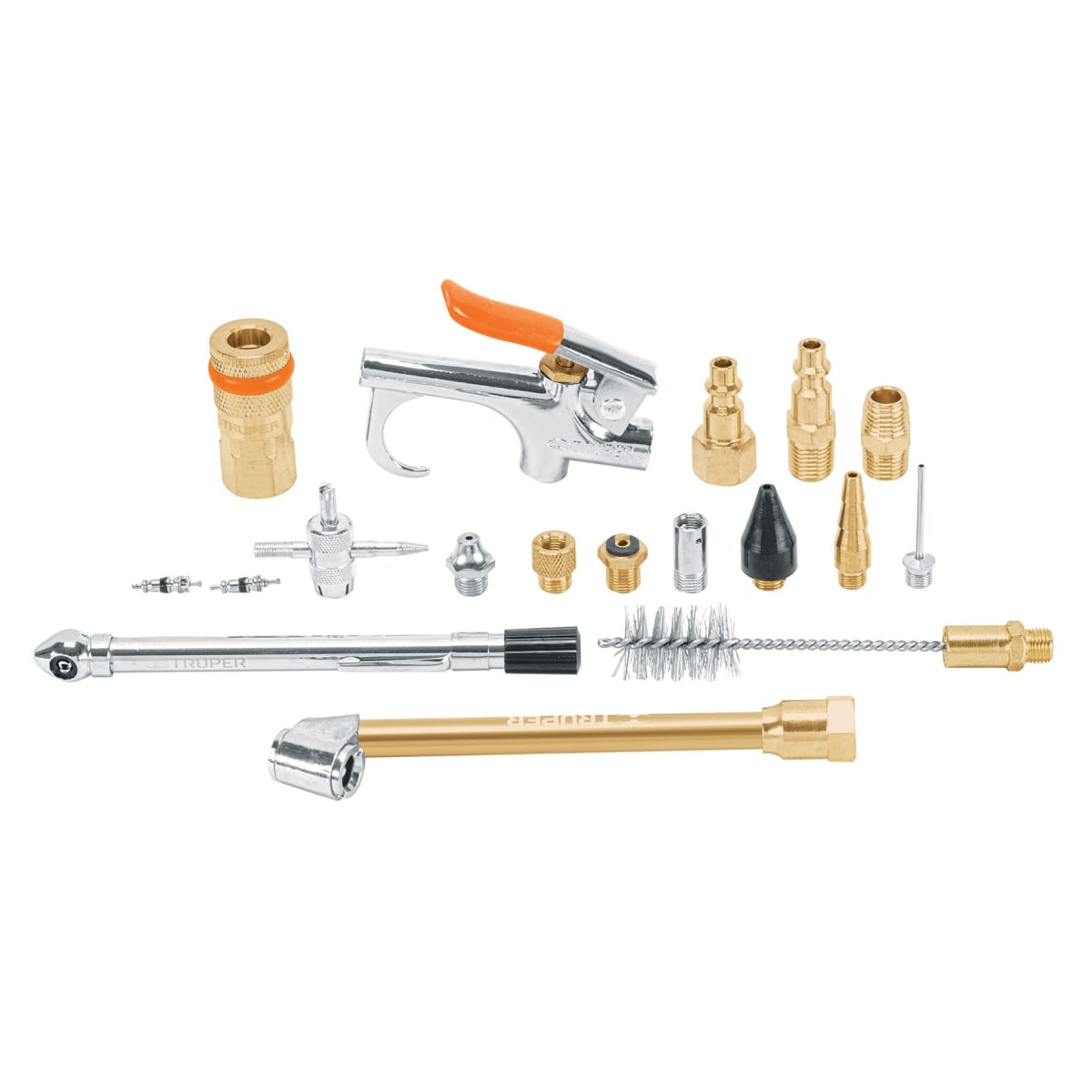 Juego de 18 piezas para compresora de aire Truper2