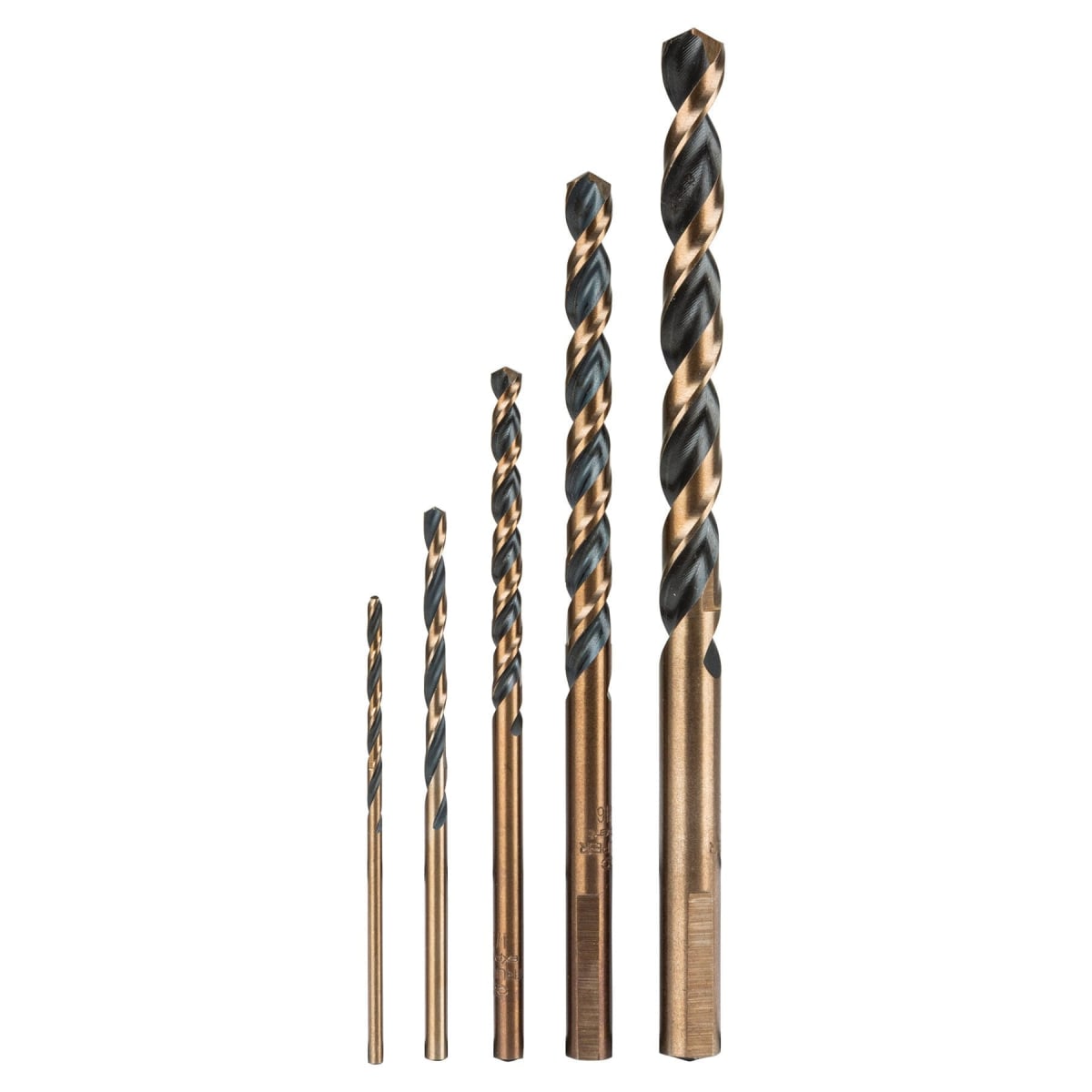 Juego de 5 brocas hss para metal Truper Expert2