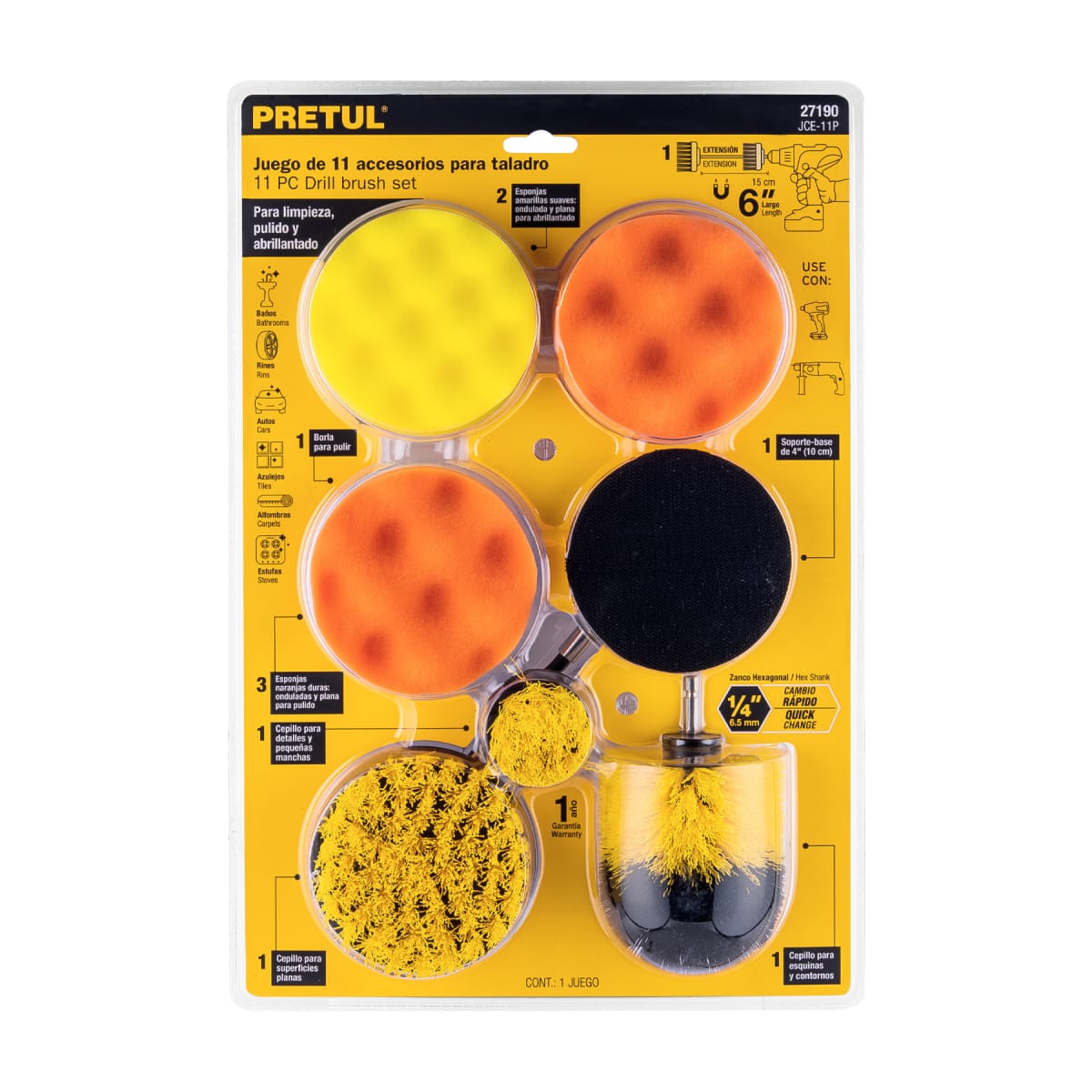 Combo Taladro percutor 550w + Kit de limpieza Pretul7