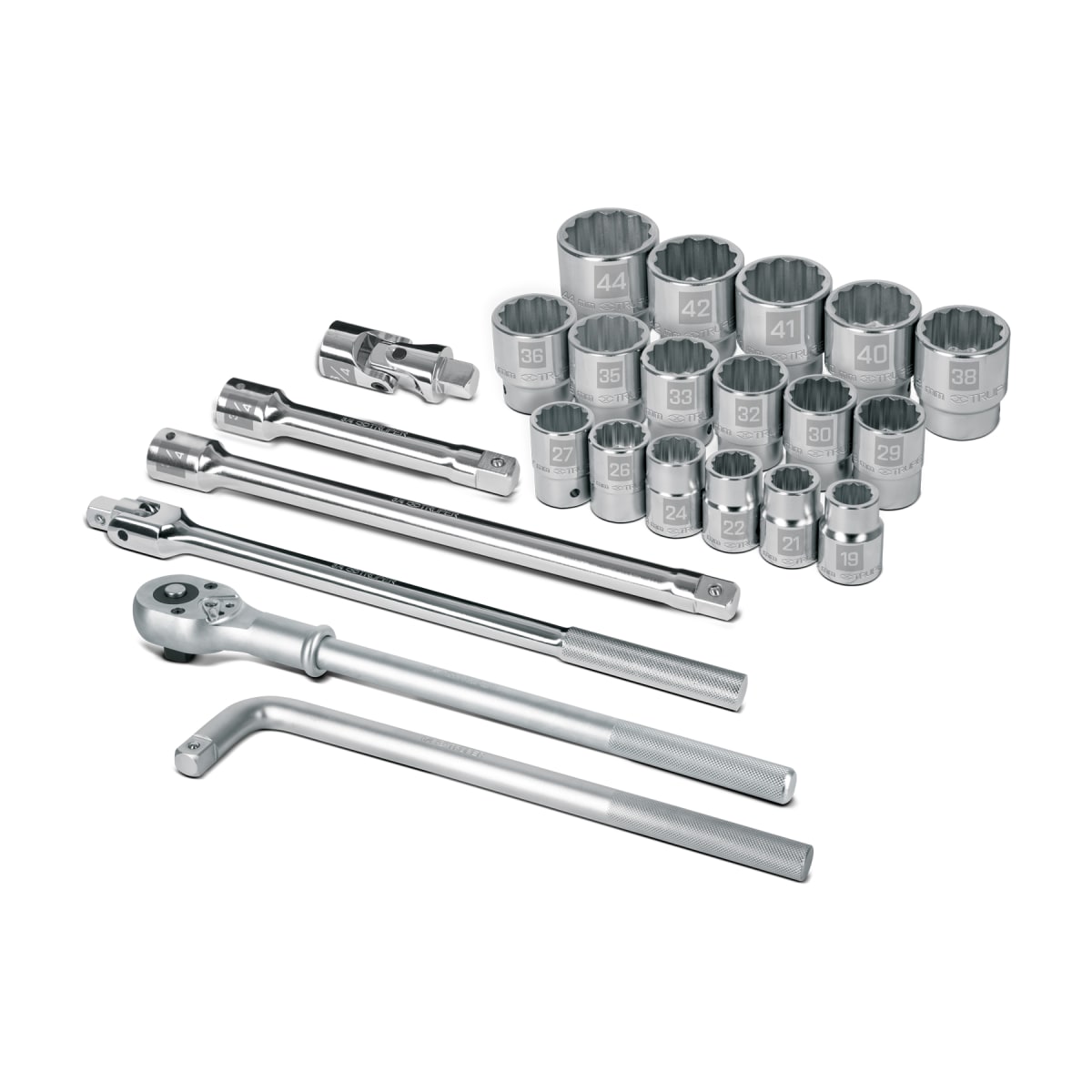 Juego de 23 herramientas encastre 3/4