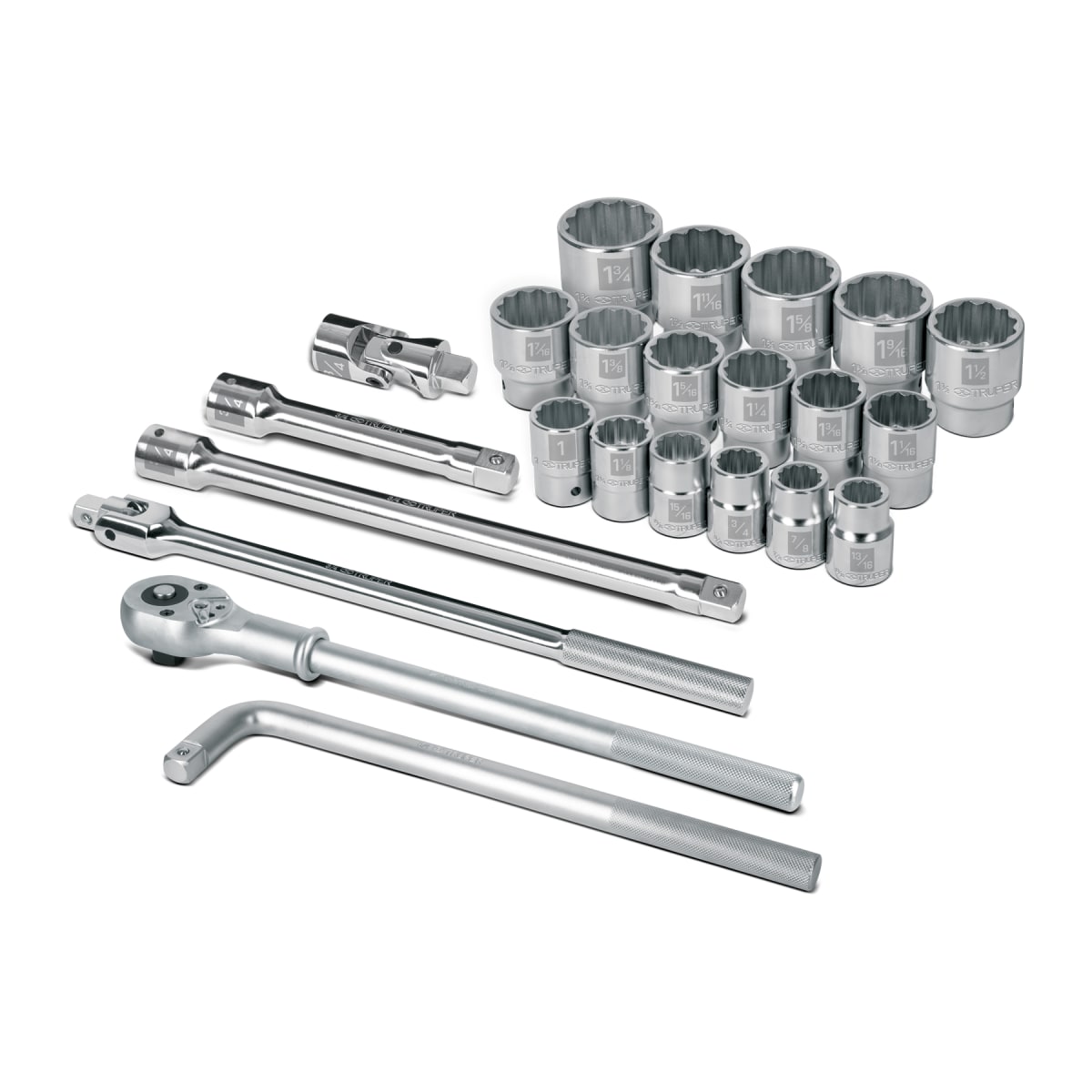 Juego de 23 herramientas cuadro 3/4'' std para mecánico  Truper3