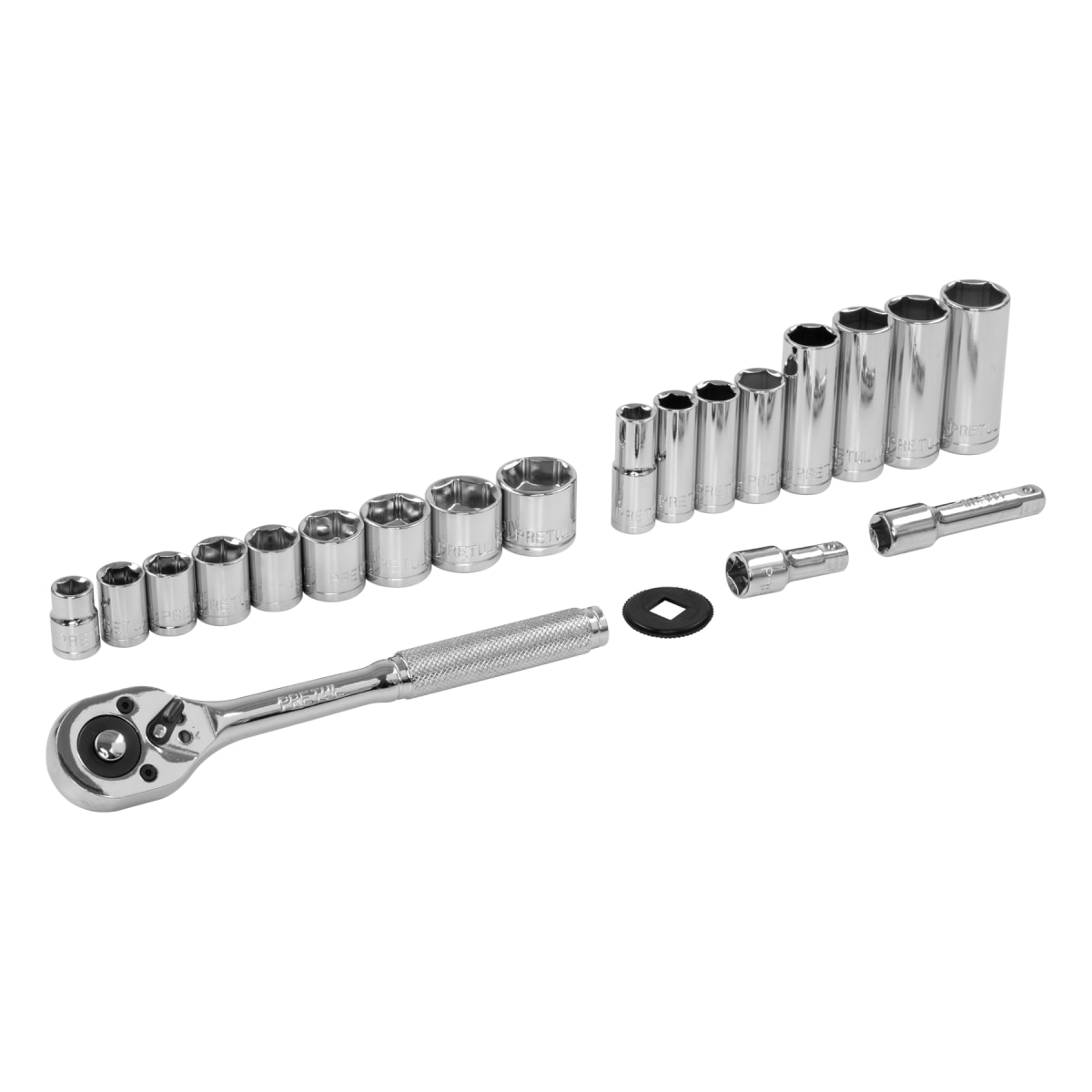 Juego de 21 herramientas 3/8 mm Pretul2