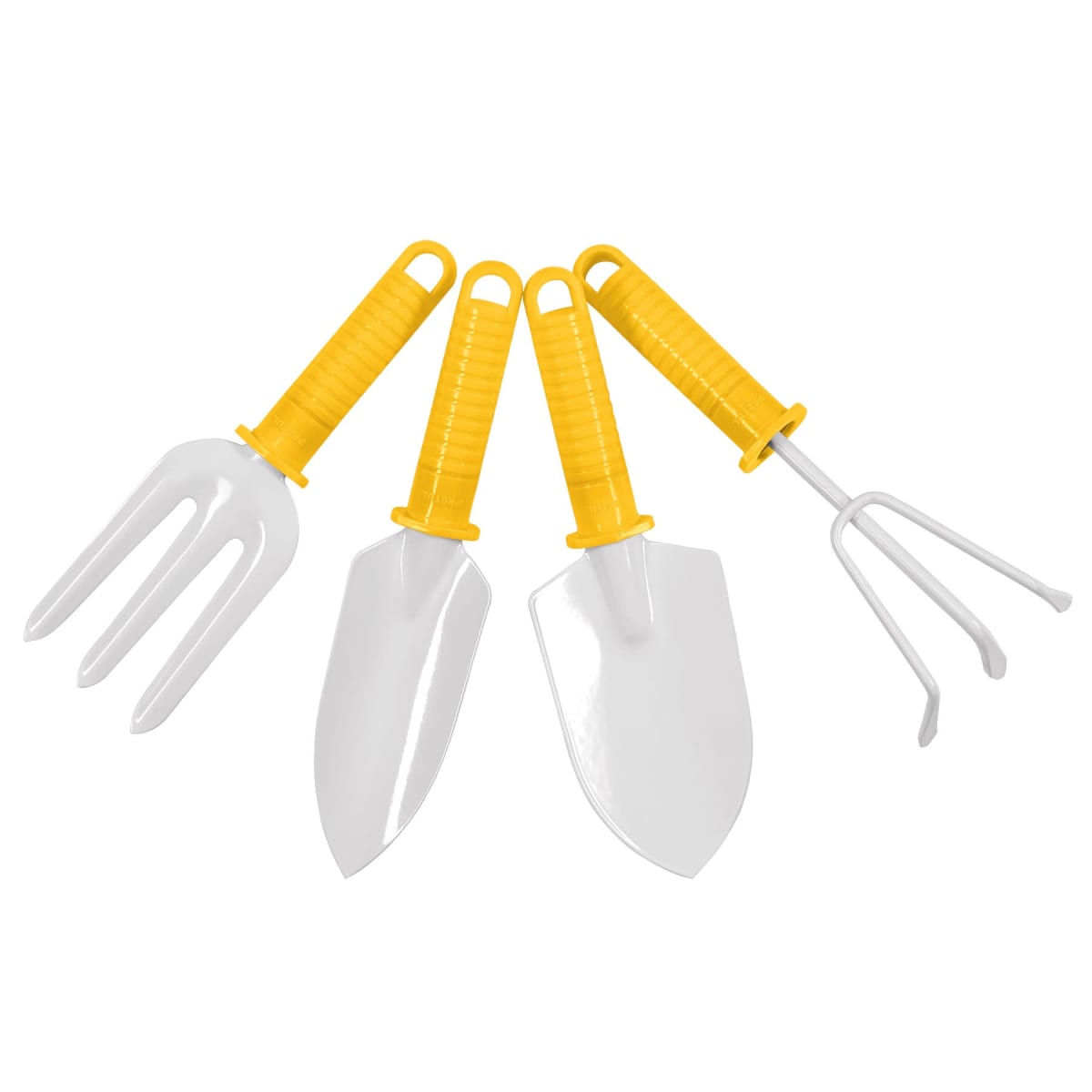 Juego de 4 herramientas de 5'' para jardín Pretul1