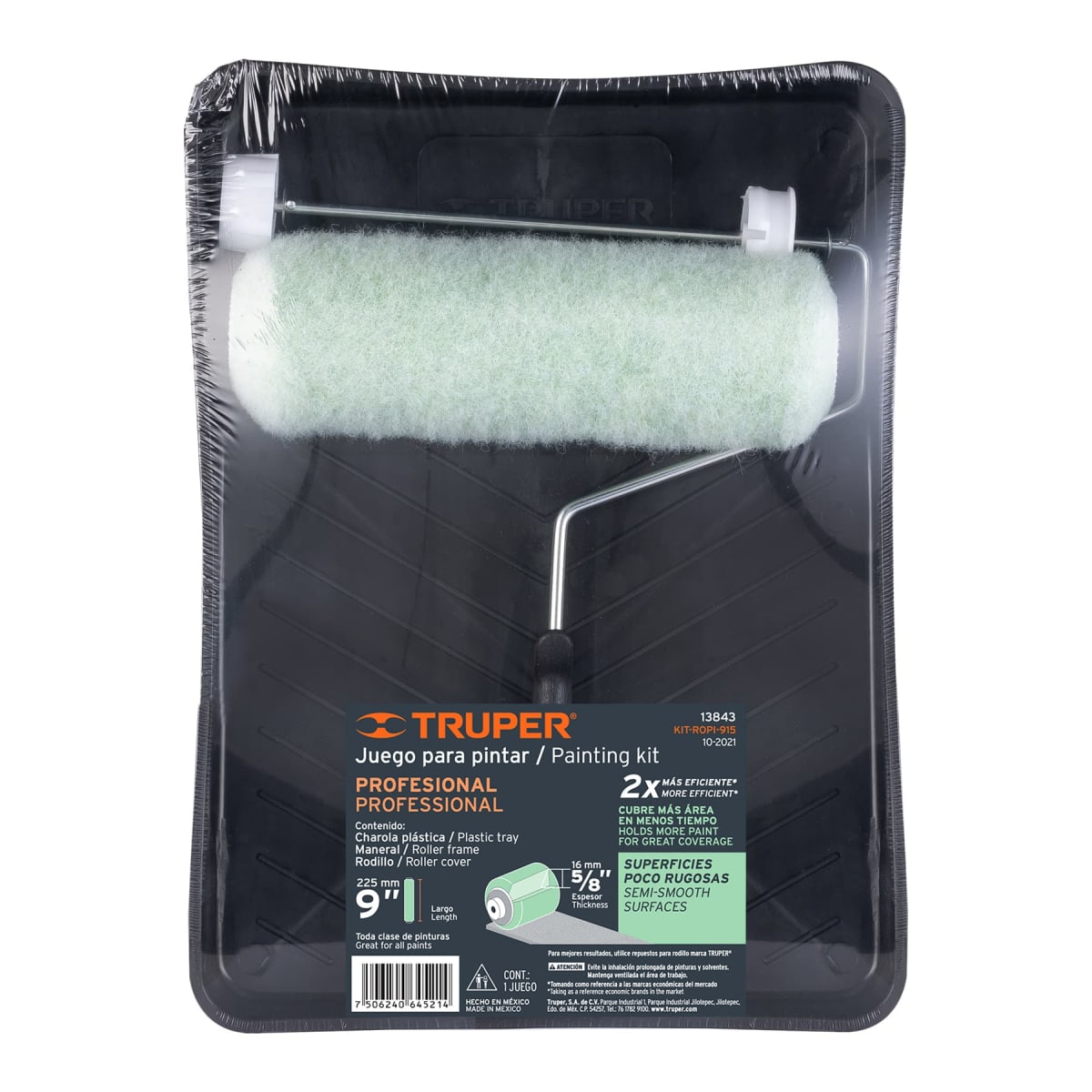 Kit de rodillo para pintar 9